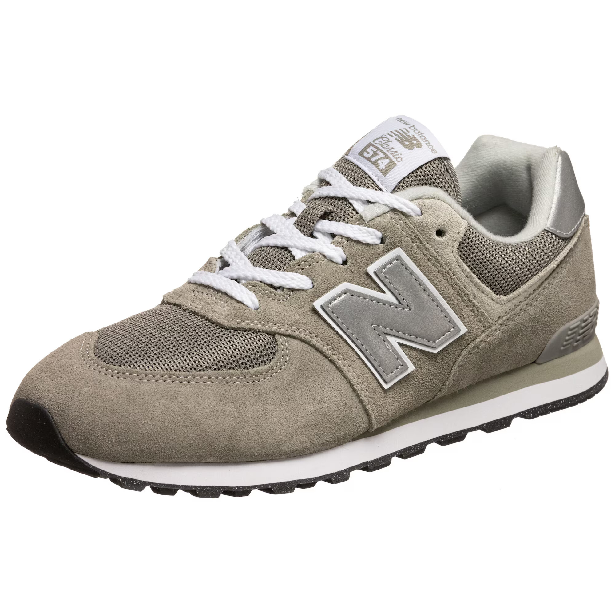 new balance Σνίκερ '574' αποχρώσεις λάσπης / πέτρα / λευκό - Pepit.gr