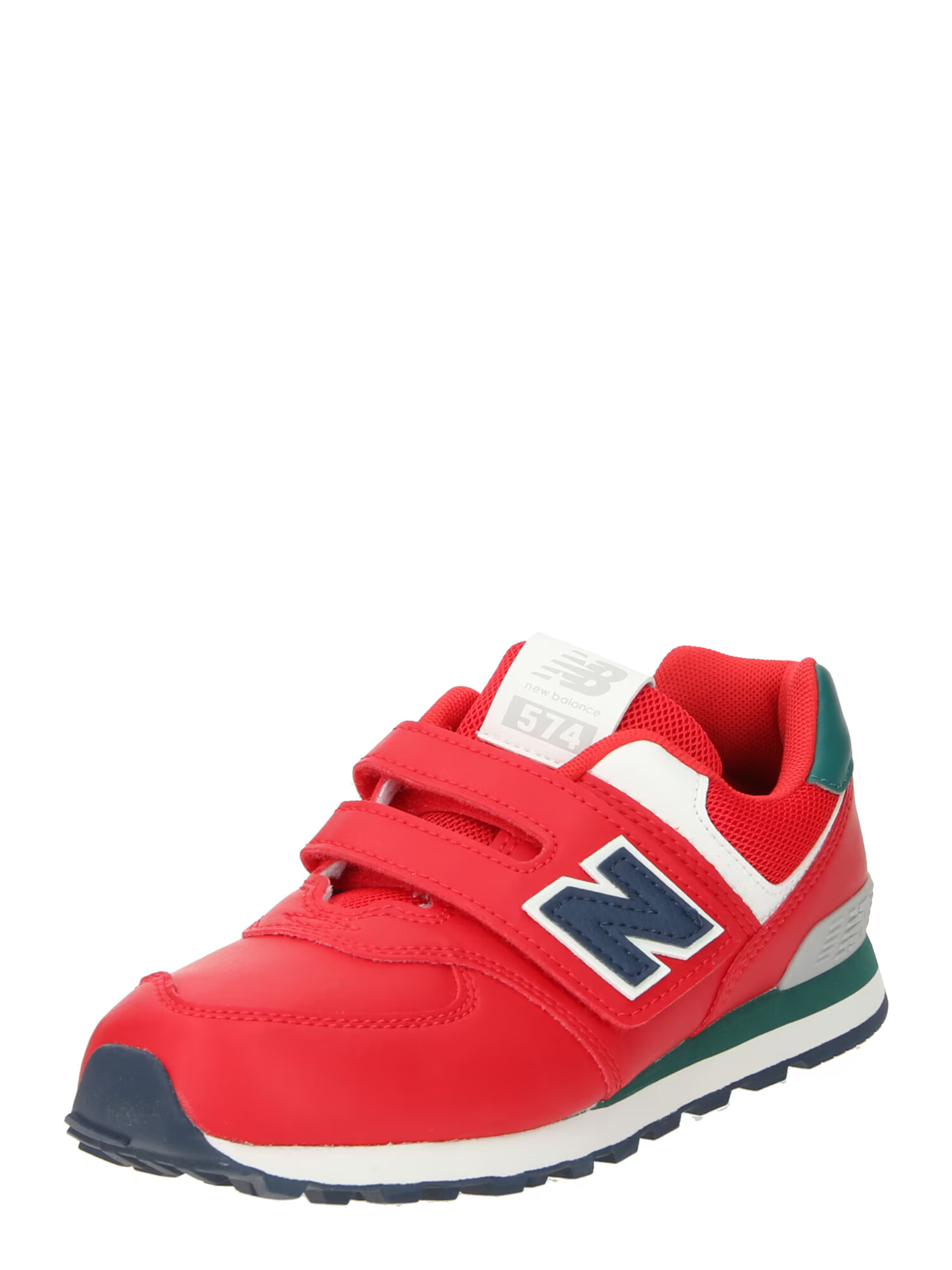 new balance Σνίκερ '574' μπλε μαρέν / πράσινο / κόκκινο / λευκό - Pepit.gr