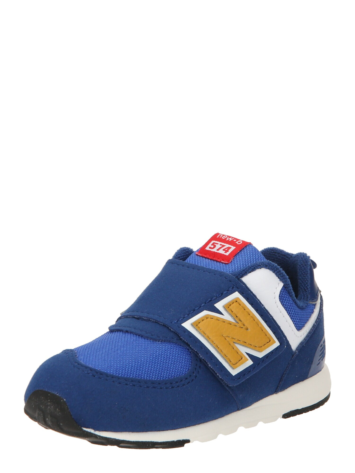 new balance Σνίκερ '574' σκούρο μπλε / κίτρινο / κόκκινο / λευκό - Pepit.gr