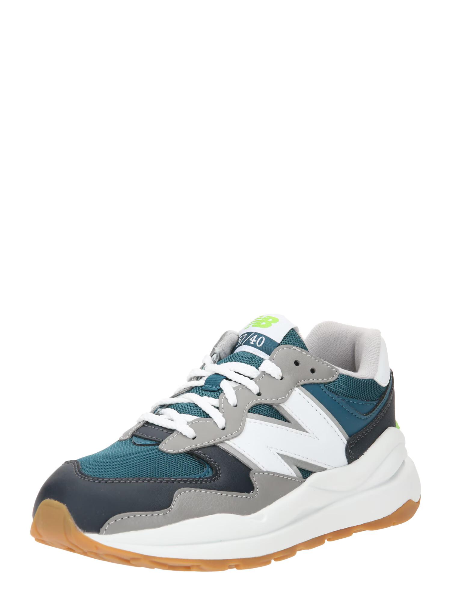 new balance Σνίκερ '5740' ανοικτό γκρι / πετρόλ / μαύρο / offwhite - Pepit.gr