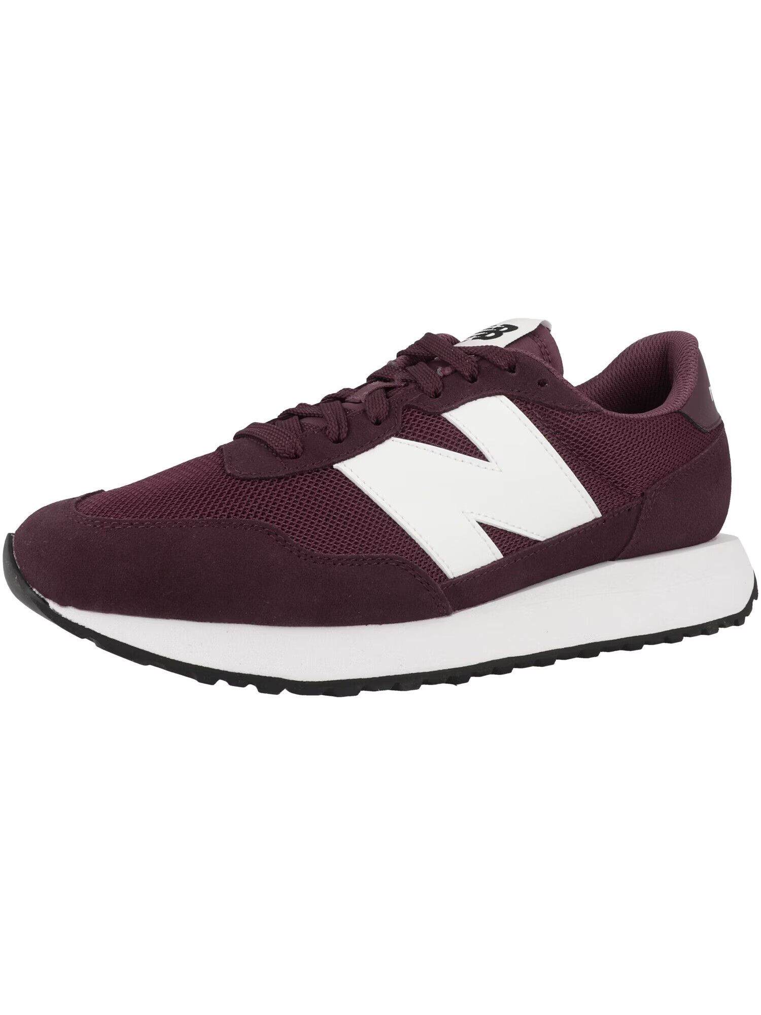 new balance Σνίκερ χαμηλό '237' βουργουνδί / λευκό - Pepit.gr