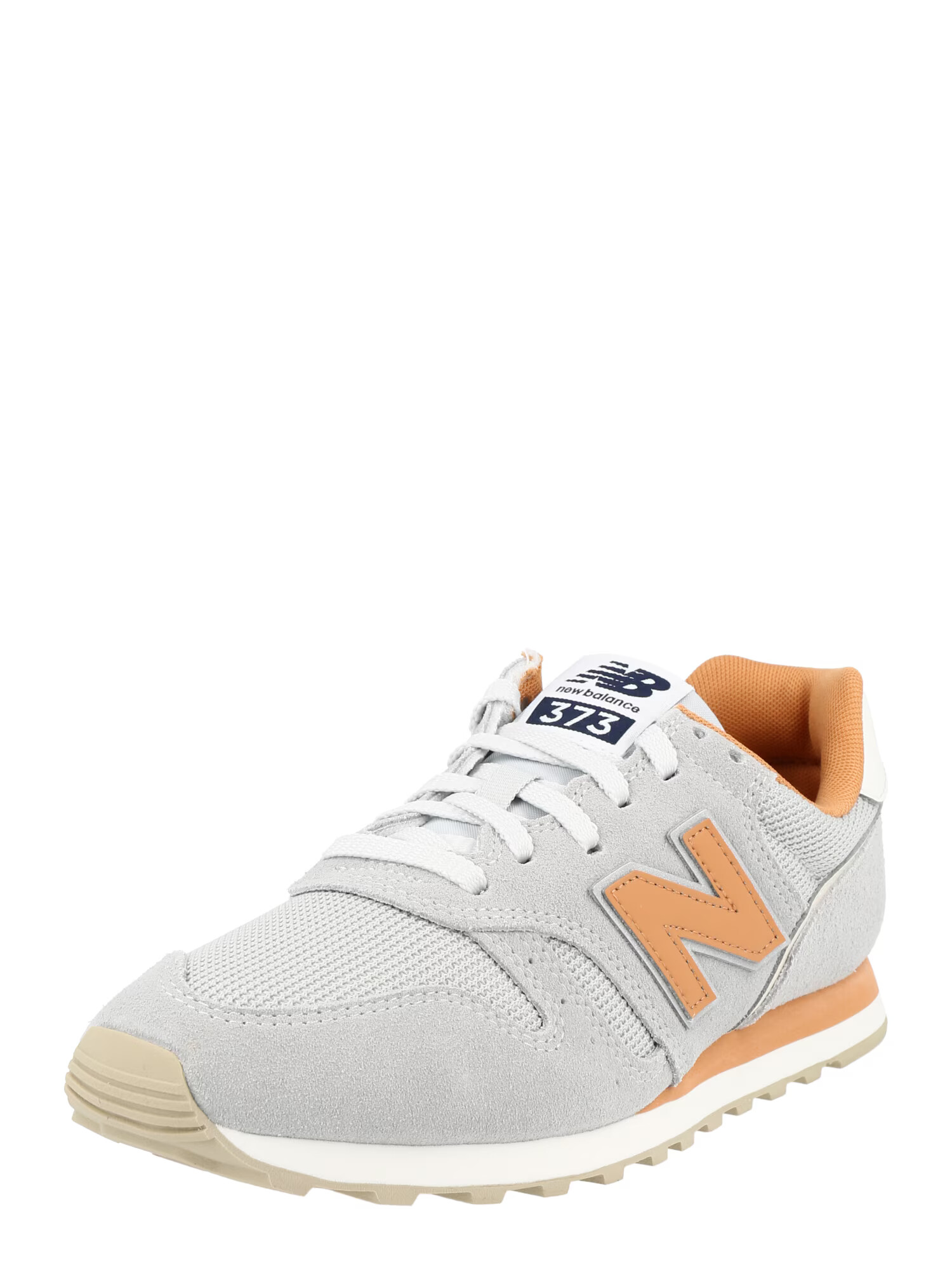 new balance Σνίκερ χαμηλό '373' γκρι / πορτοκαλί - Pepit.gr