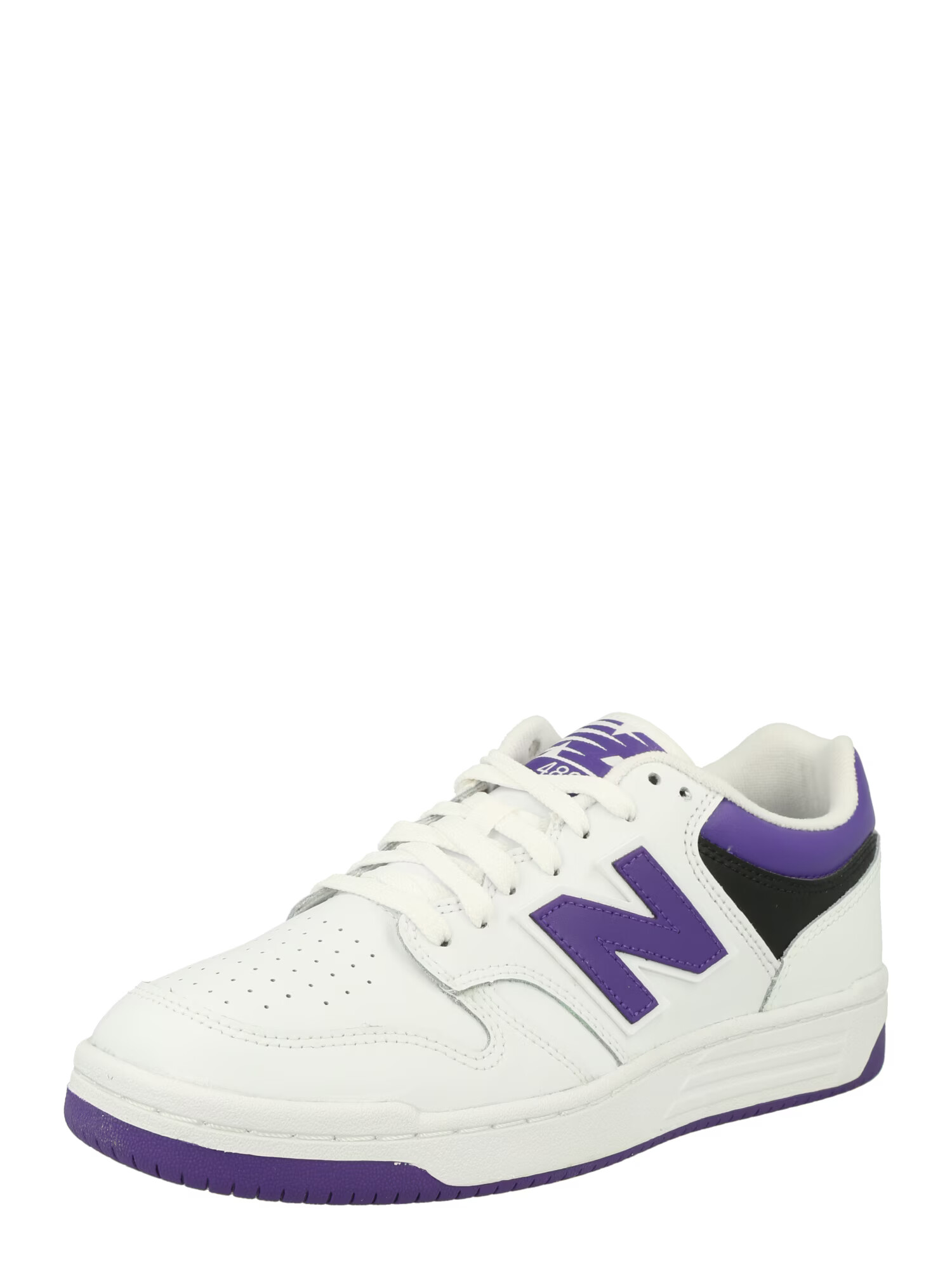 new balance Σνίκερ χαμηλό '480' λιλά / μαύρο / λευκό - Pepit.gr