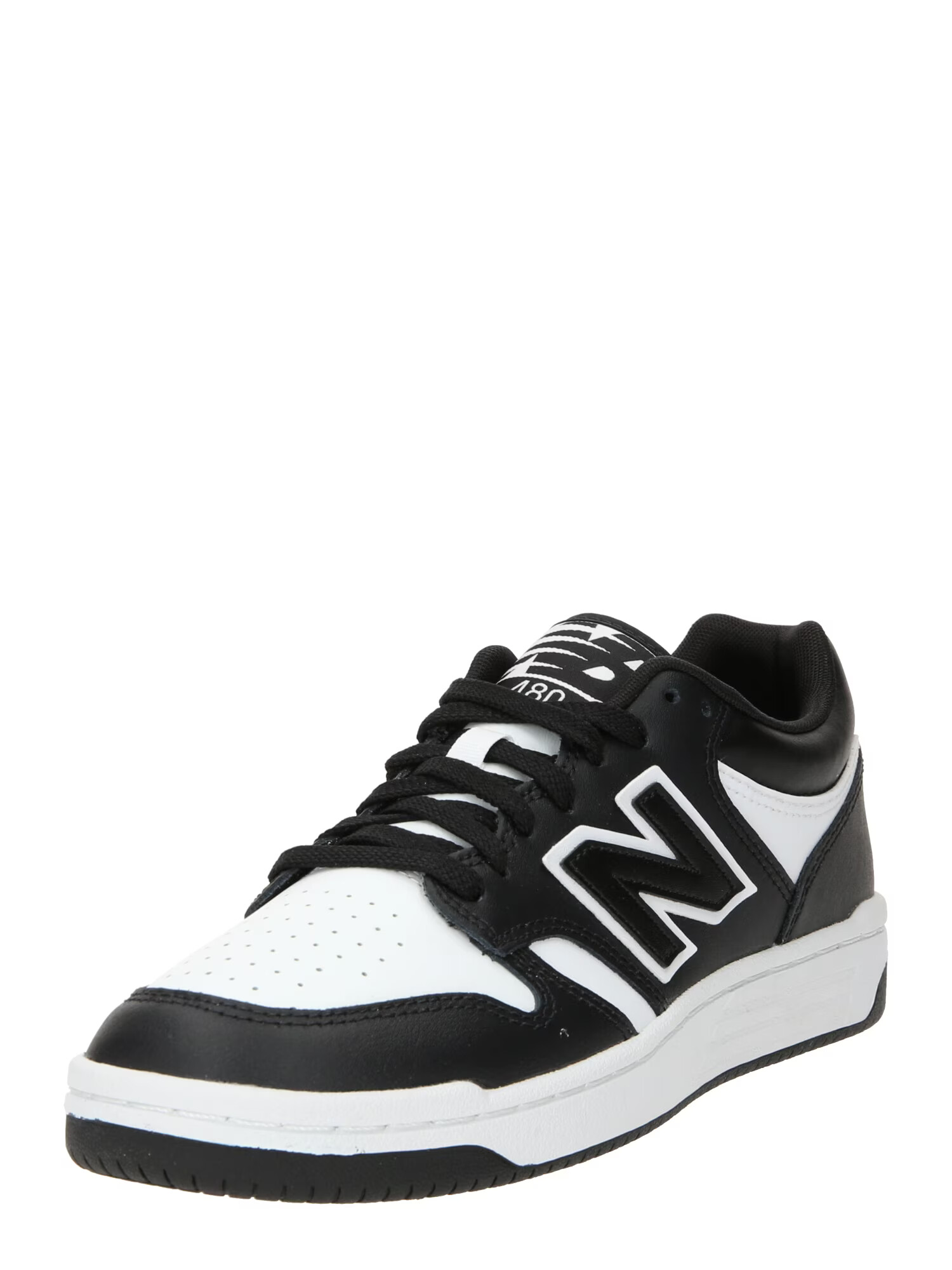 new balance Σνίκερ χαμηλό '480L' μαύρο / λευκό - Pepit.gr