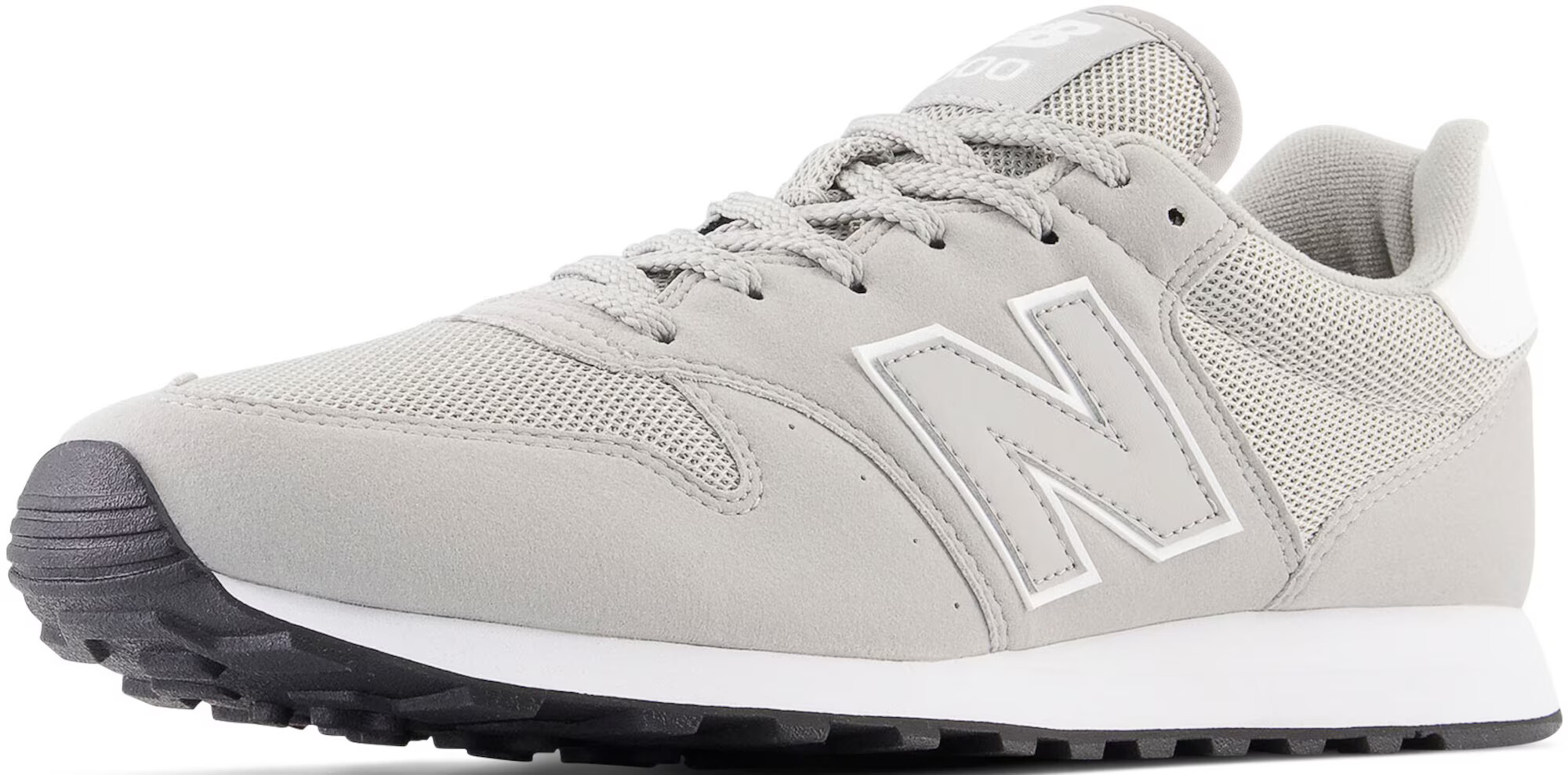 new balance Σνίκερ χαμηλό '500' ανοικτό γκρι / λευκό - Pepit.gr