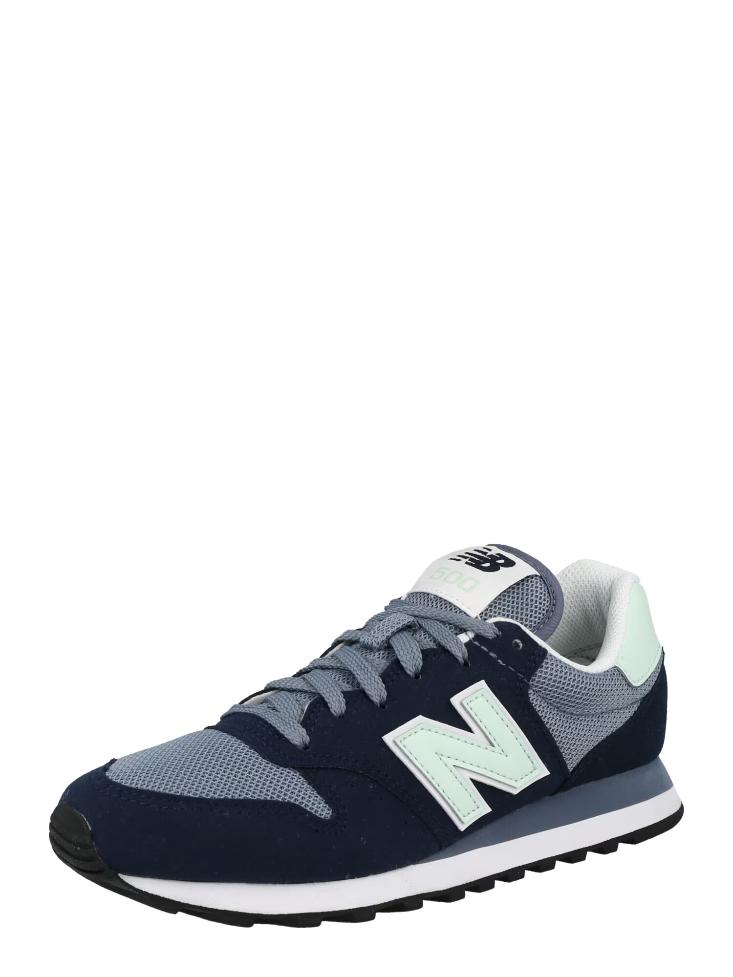 new balance Σνίκερ χαμηλό '500' ναυτικό μπλε / μπλε νύχτας / μέντα - Pepit.gr