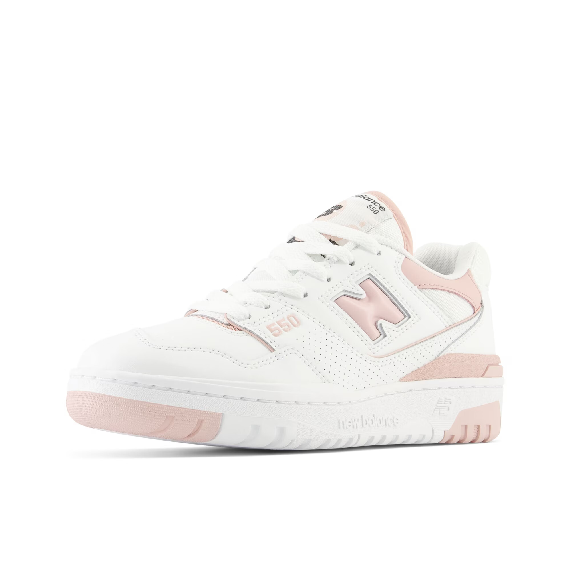 new balance Σνίκερ χαμηλό '550' ροζ παστέλ / λευκό - Pepit.gr