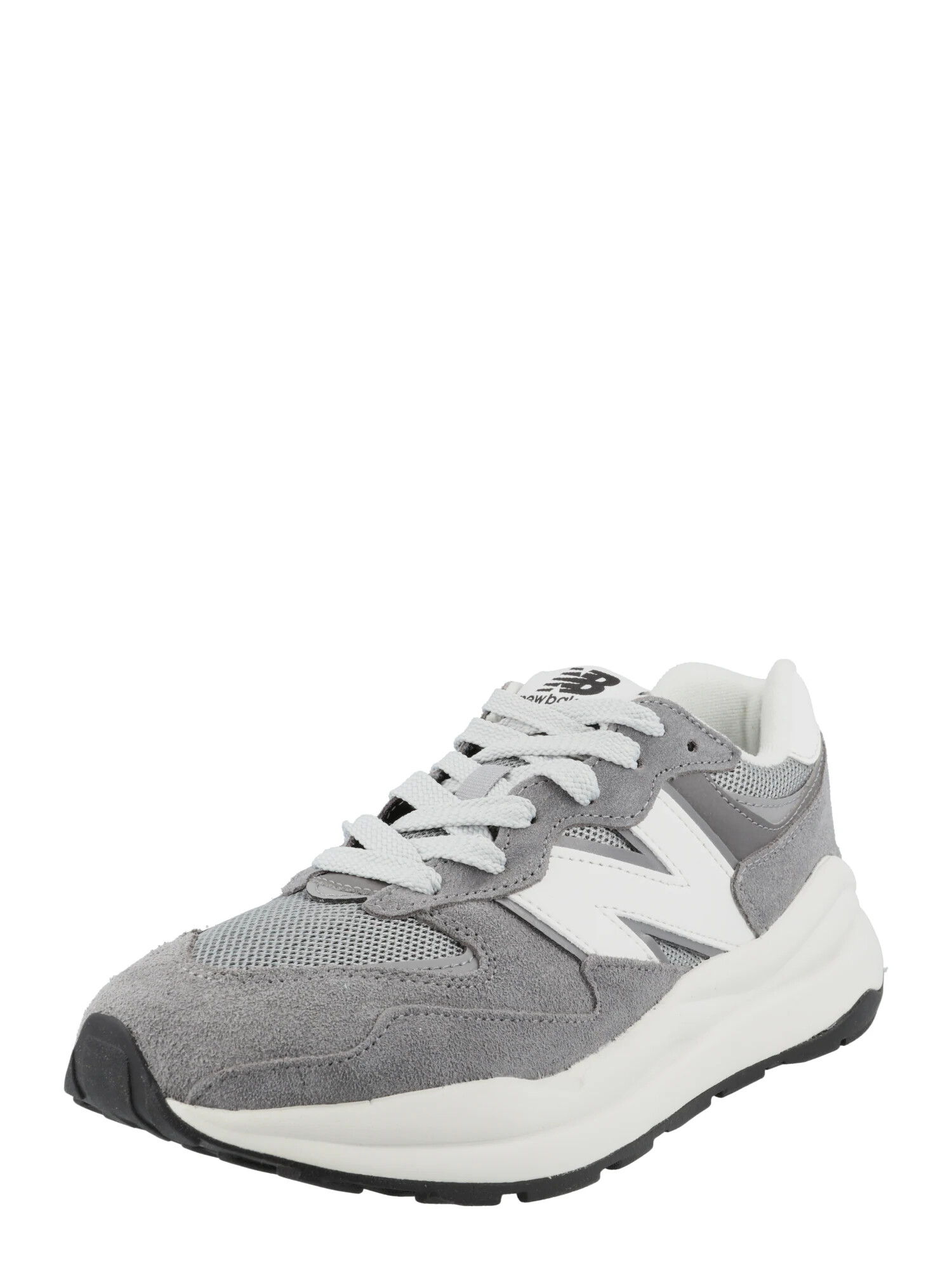 new balance Σνίκερ χαμηλό '57/40' γκρι καπνού / ανοικτό γκρι / λευκό - Pepit.gr