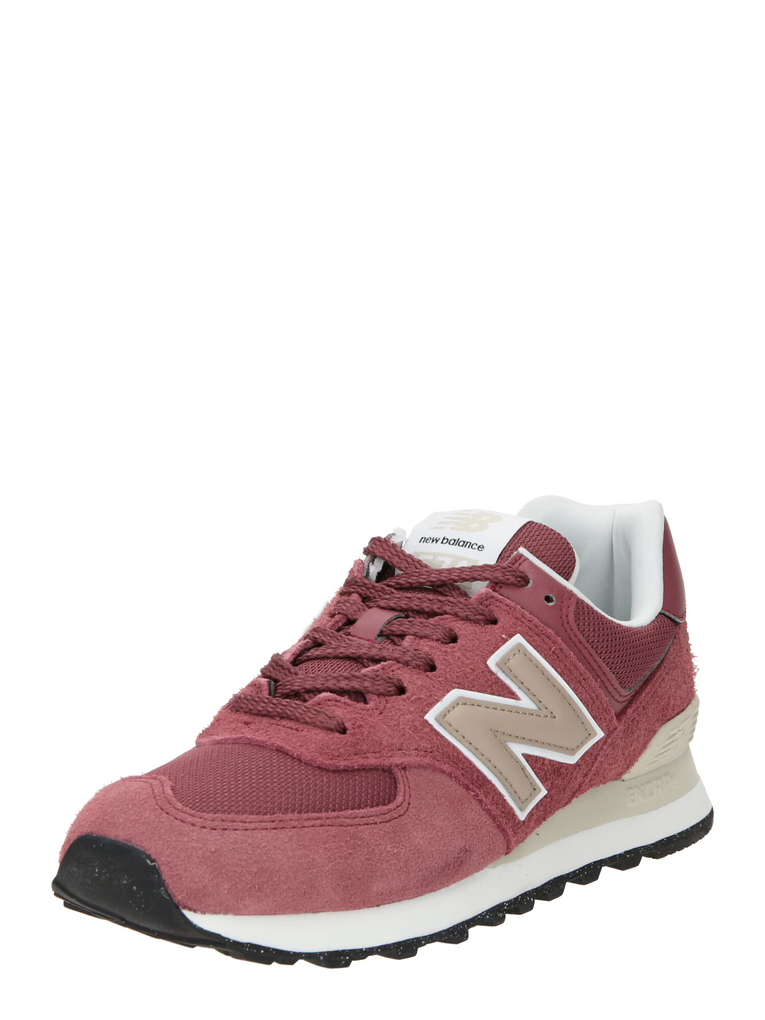 new balance Σνίκερ χαμηλό '574' γκρεζ / κόκκινο βιολετί / λευκό - Pepit.gr