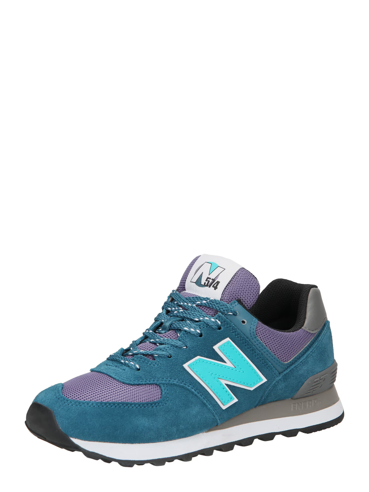 new balance Σνίκερ χαμηλό '574' τιρκουάζ / γκρι / πετρόλ / λευκό - Pepit.gr