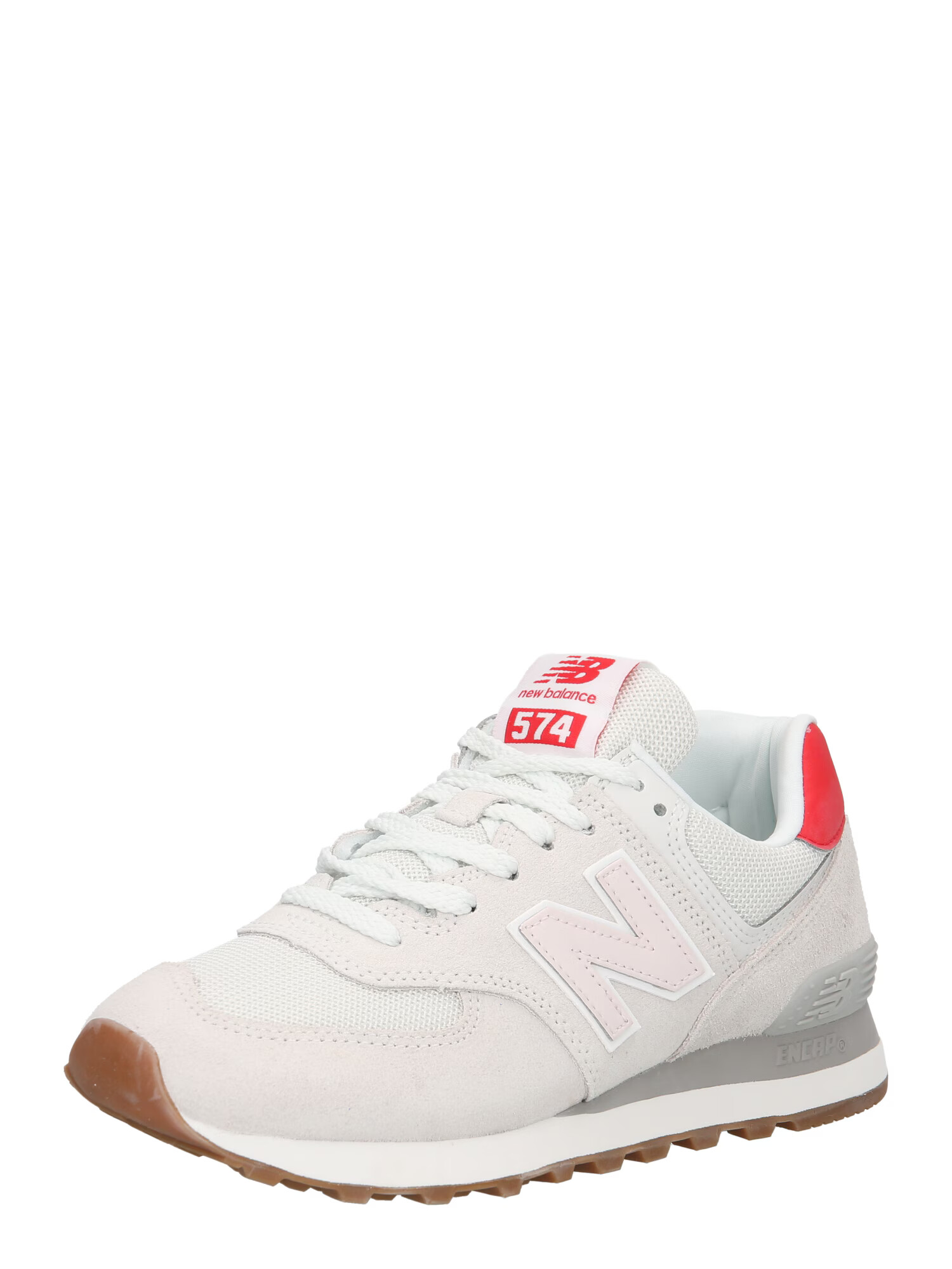 new balance Σνίκερ χαμηλό '574' ανοικτό γκρι / ρόδινο / γρεναδίνη - Pepit.gr