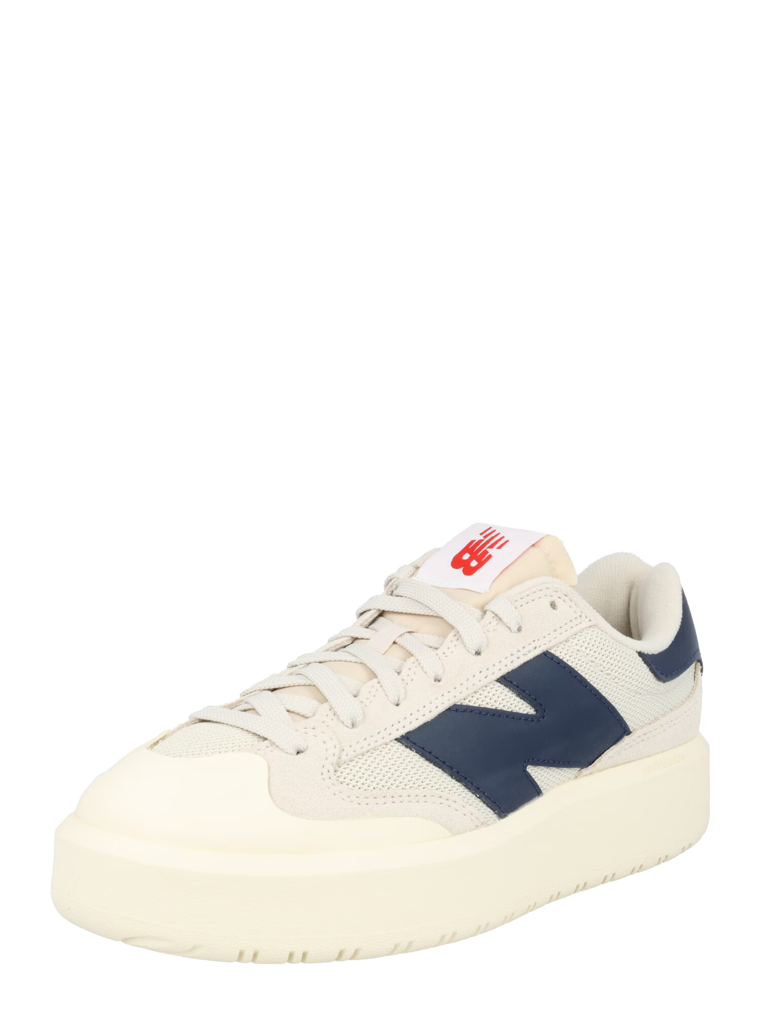 new balance Σνίκερ χαμηλό 'CT302' εκρού / ανοικτό μπεζ / ναυτικό μπλε / έντονο κόκκινο - Pepit.gr