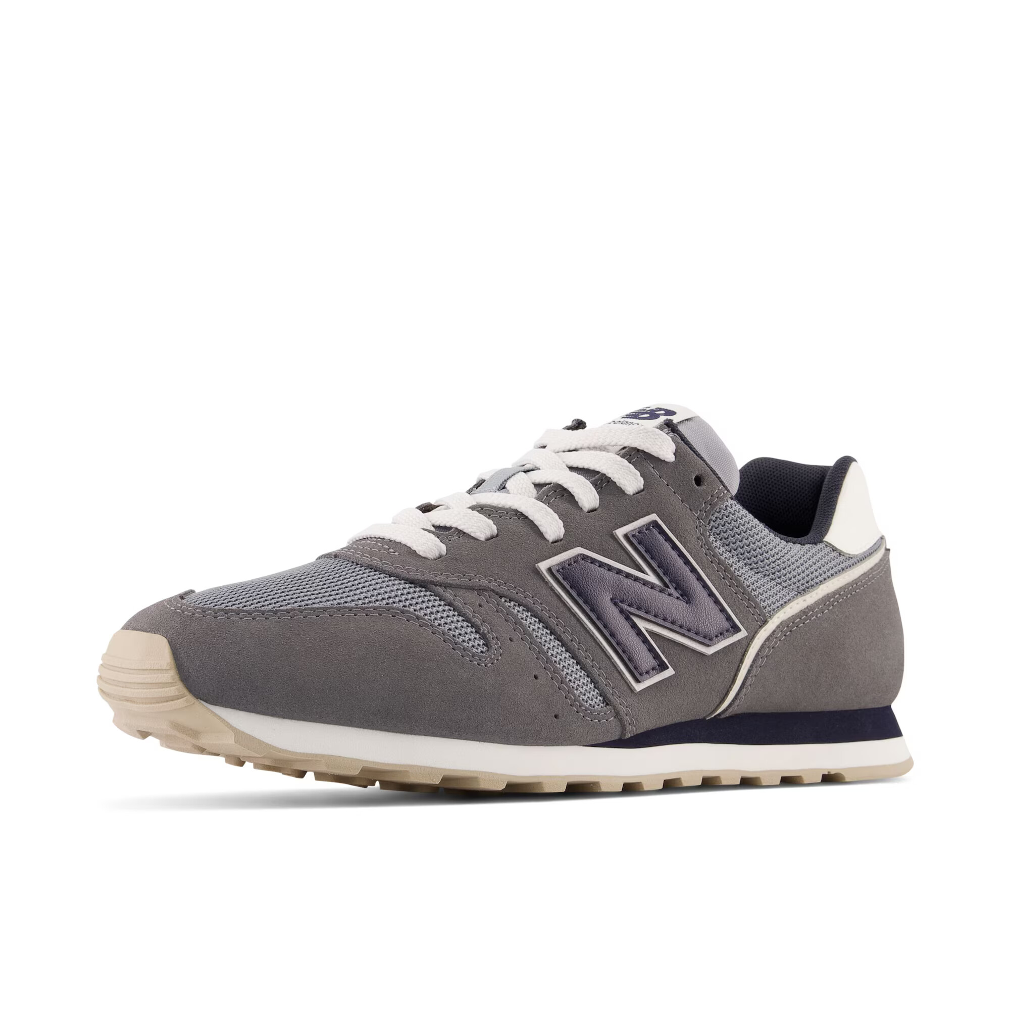 new balance Σνίκερ χαμηλό '373' κρεμ / γκρι / μαύρο - Pepit.gr