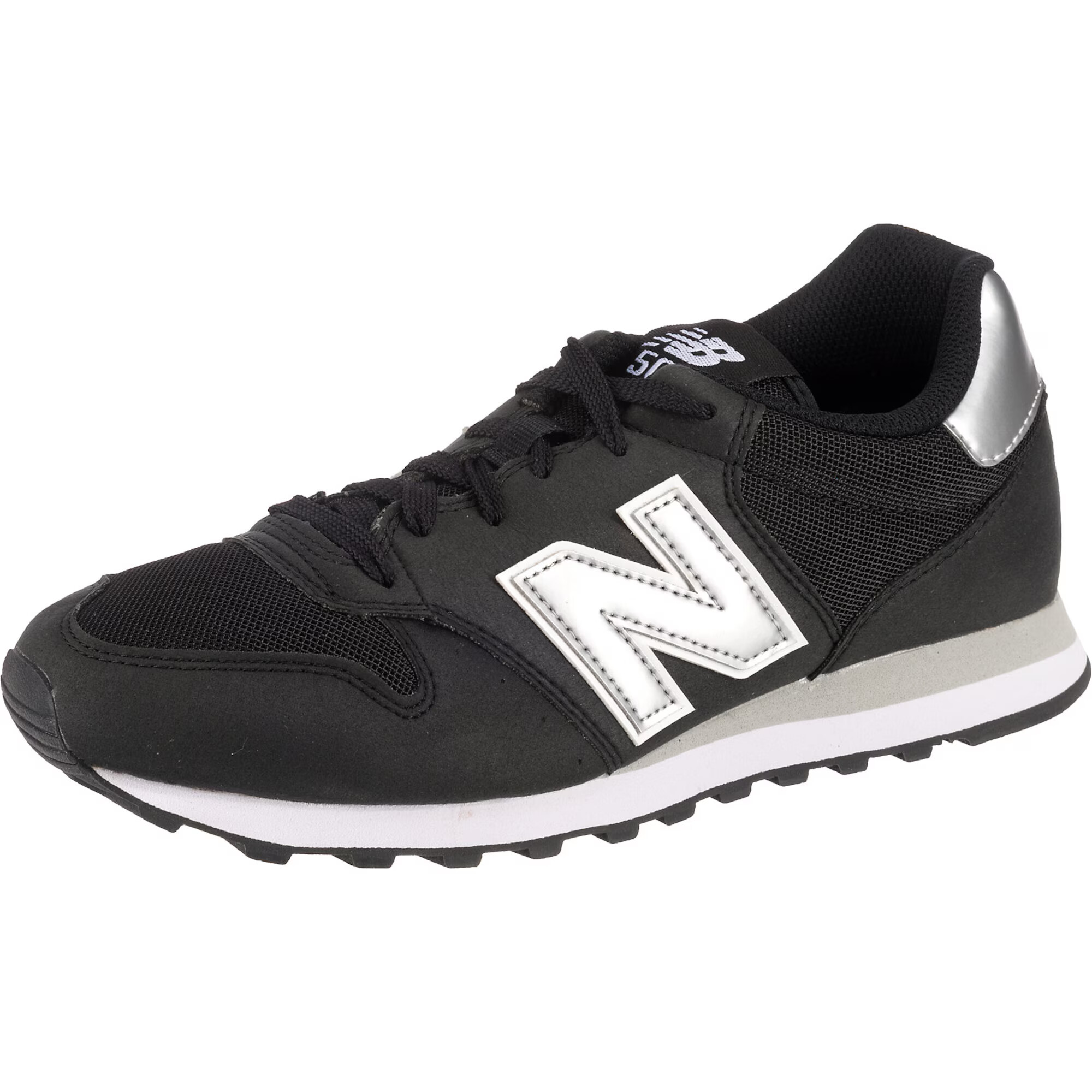 new balance Σνίκερ χαμηλό μαύρο / ασημί / λευκό - Pepit.gr