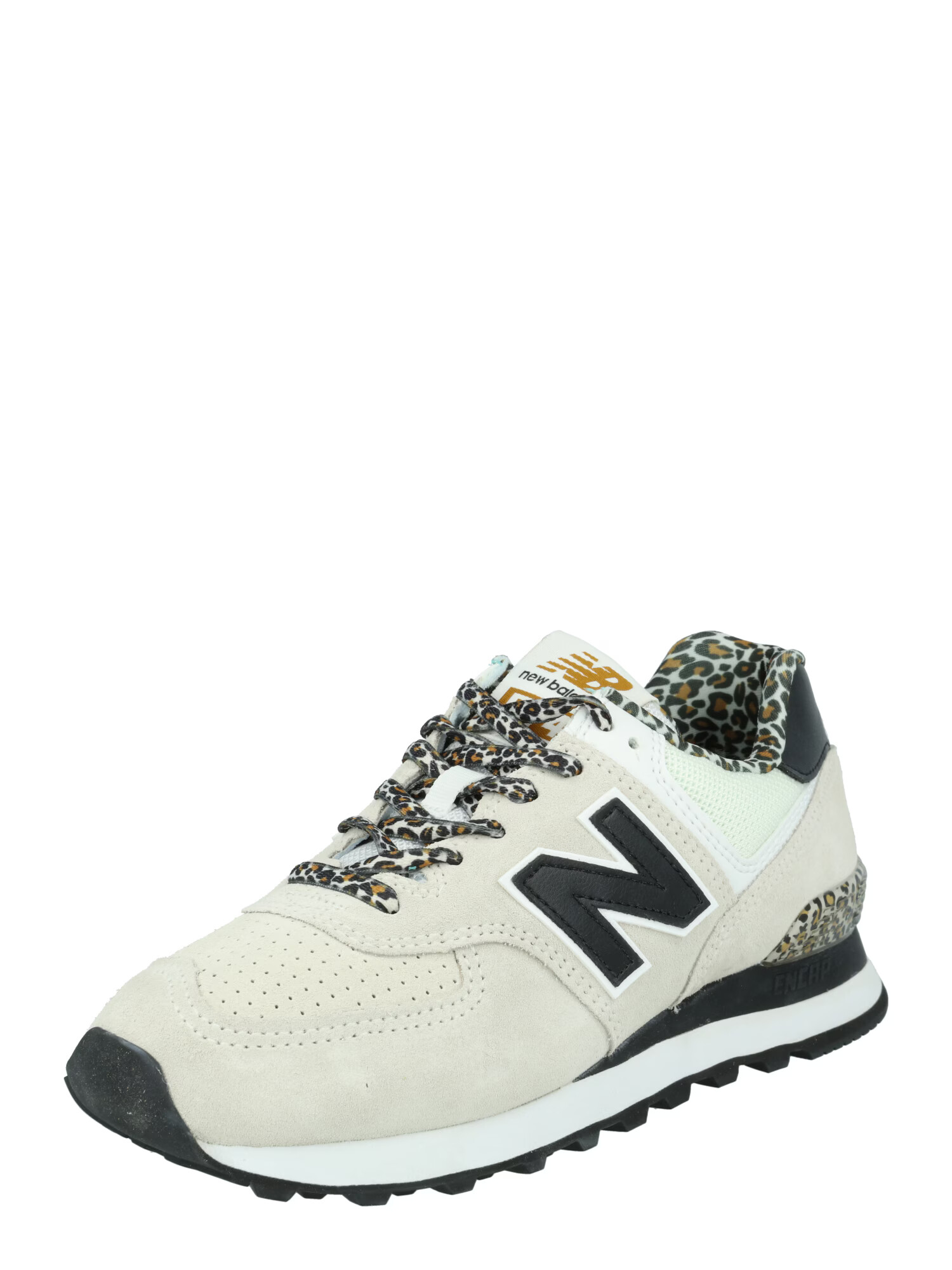 new balance Σνίκερ χαμηλό '574' μπεζ / καφέ / μέντα / μαύρο - Pepit.gr