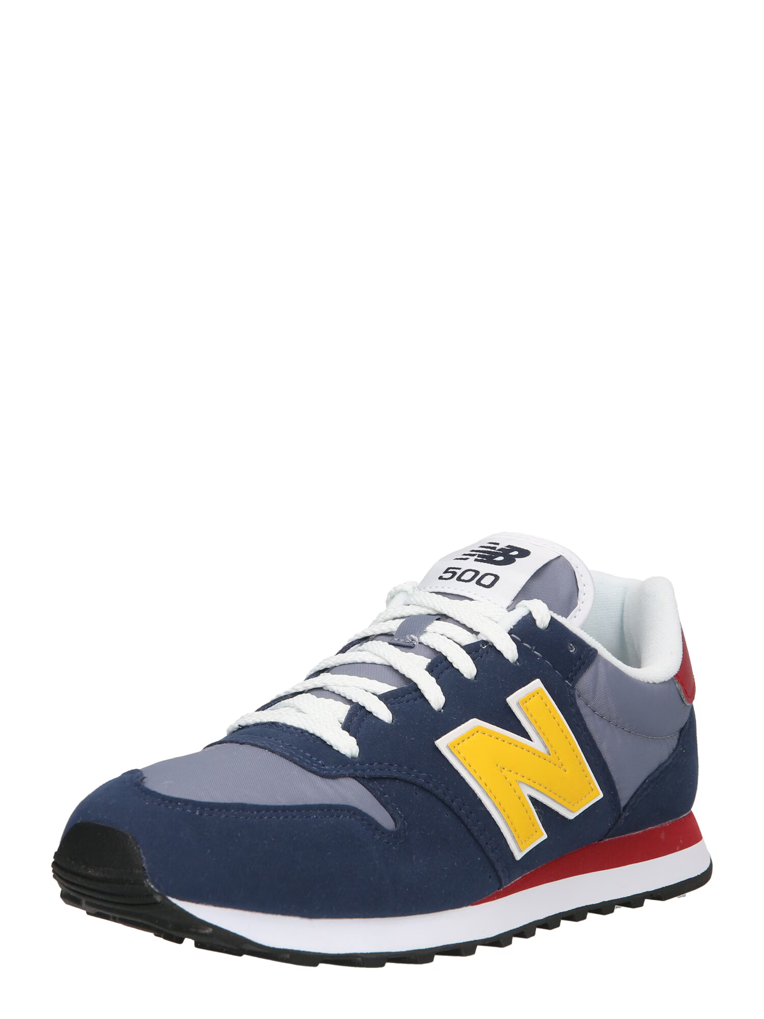 new balance Σνίκερ χαμηλό μπλε νύχτας / κίτρινο / γκρι / κόκκινο / λευκό - Pepit.gr