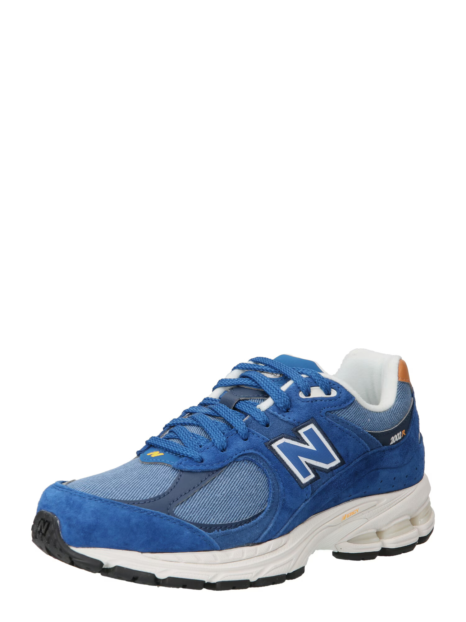 new balance Σνίκερ χαμηλό '2002' ναυτικό μπλε / σκούρο μπλε / πορτοκαλί / λευκό - Pepit.gr