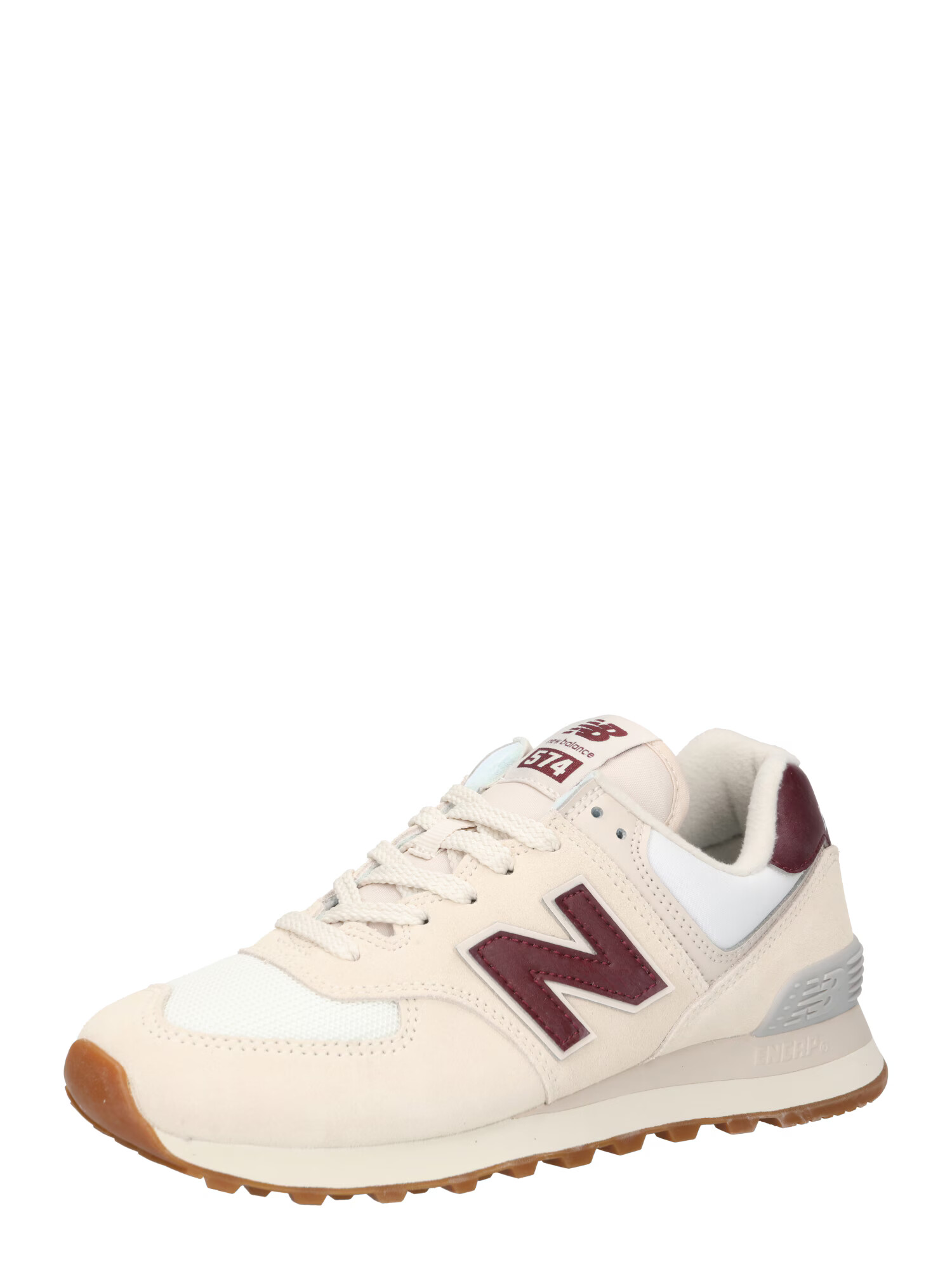 new balance Σνίκερ χαμηλό σοκολατί / λευκό / λευκό μαλλιού - Pepit.gr