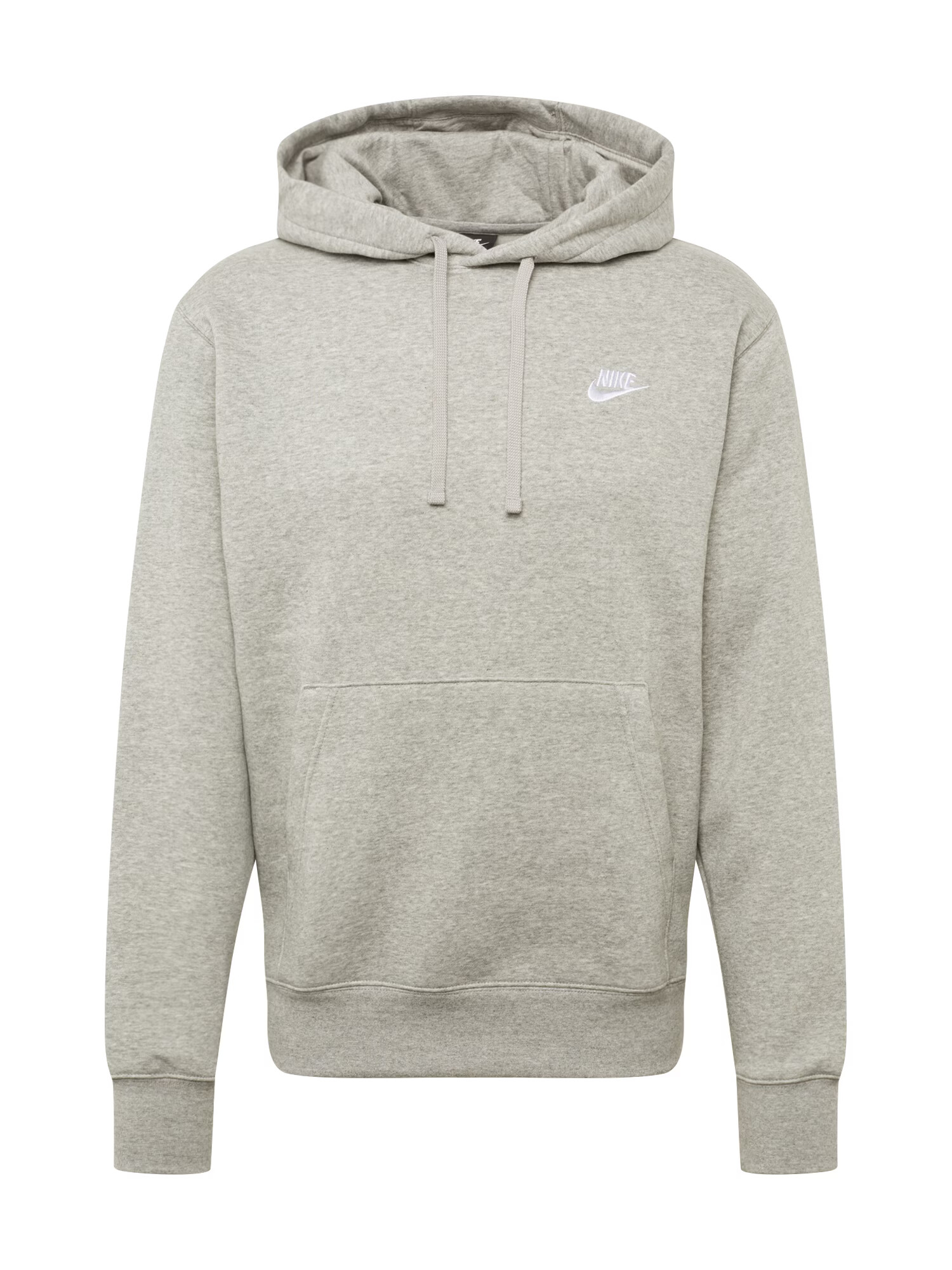 Nike Sportswear Μπλούζα φούτερ 'Club Fleece' γκρι μελανζέ - Pepit.gr