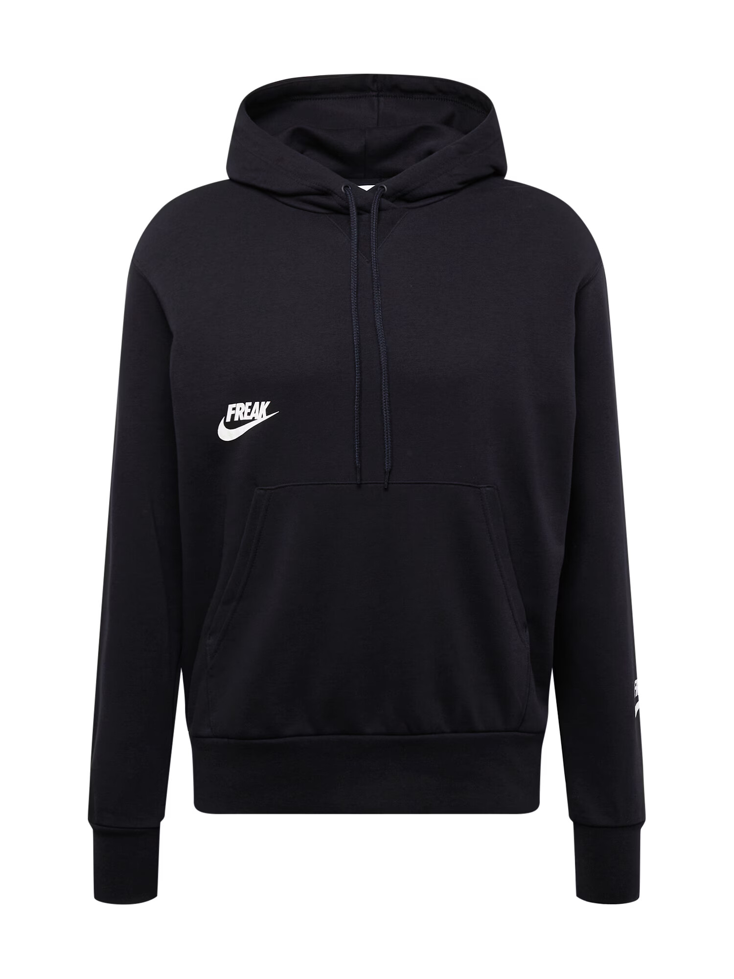 NIKE Αθλητική μπλούζα φούτερ μαύρο / λευκό - Pepit.gr