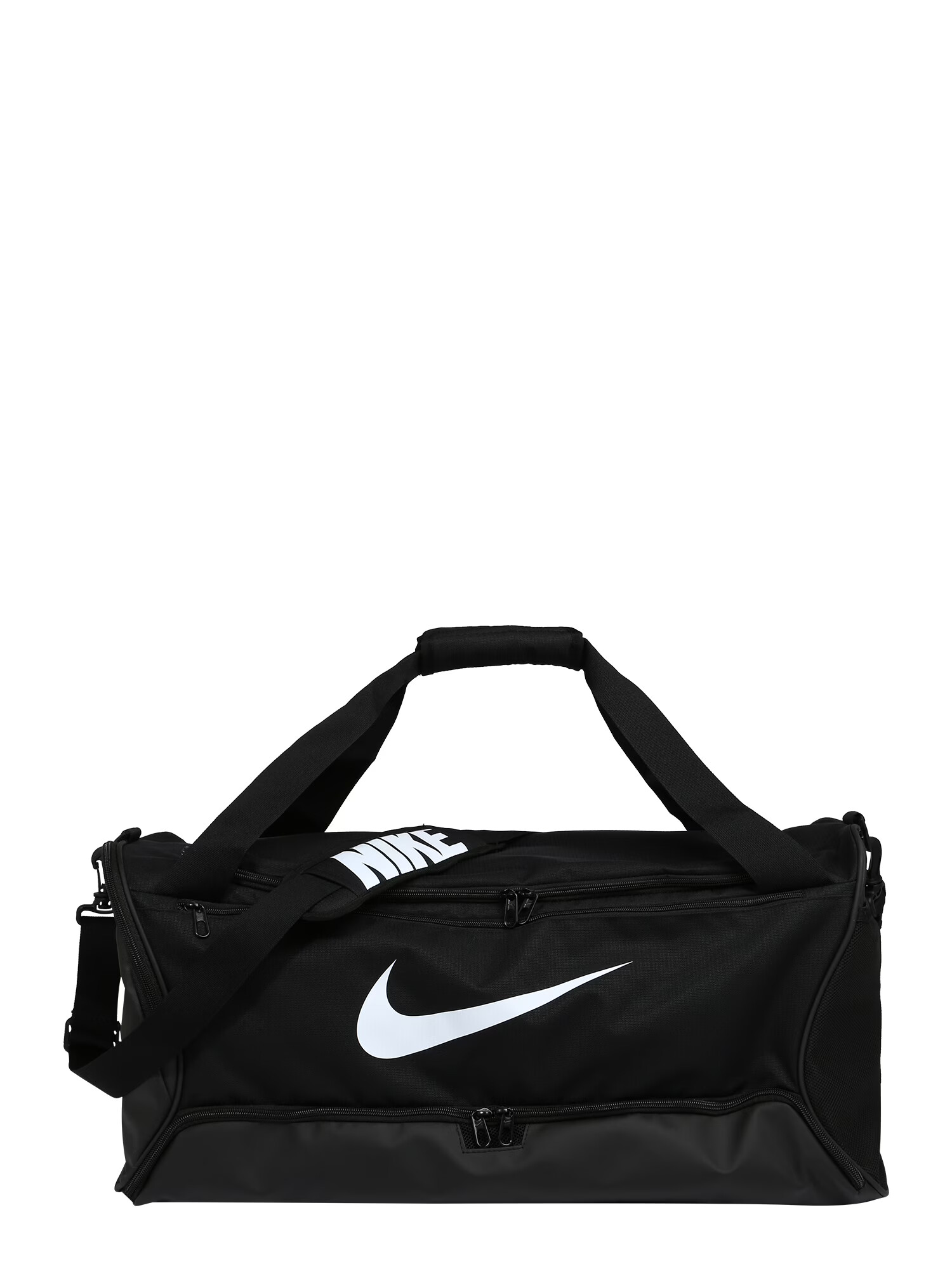 NIKE Αθλητική τσάντα 'Brasilia 9.5' μαύρο / λευκό - Pepit.gr