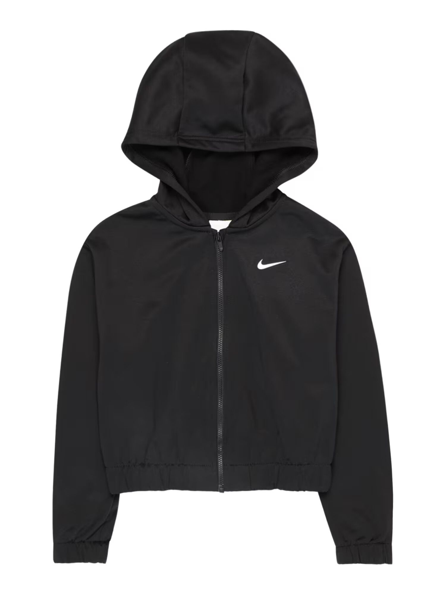 NIKE Αθλητική ζακέτα φούτερ γκρι / μαύρο / λευκό - Pepit.gr