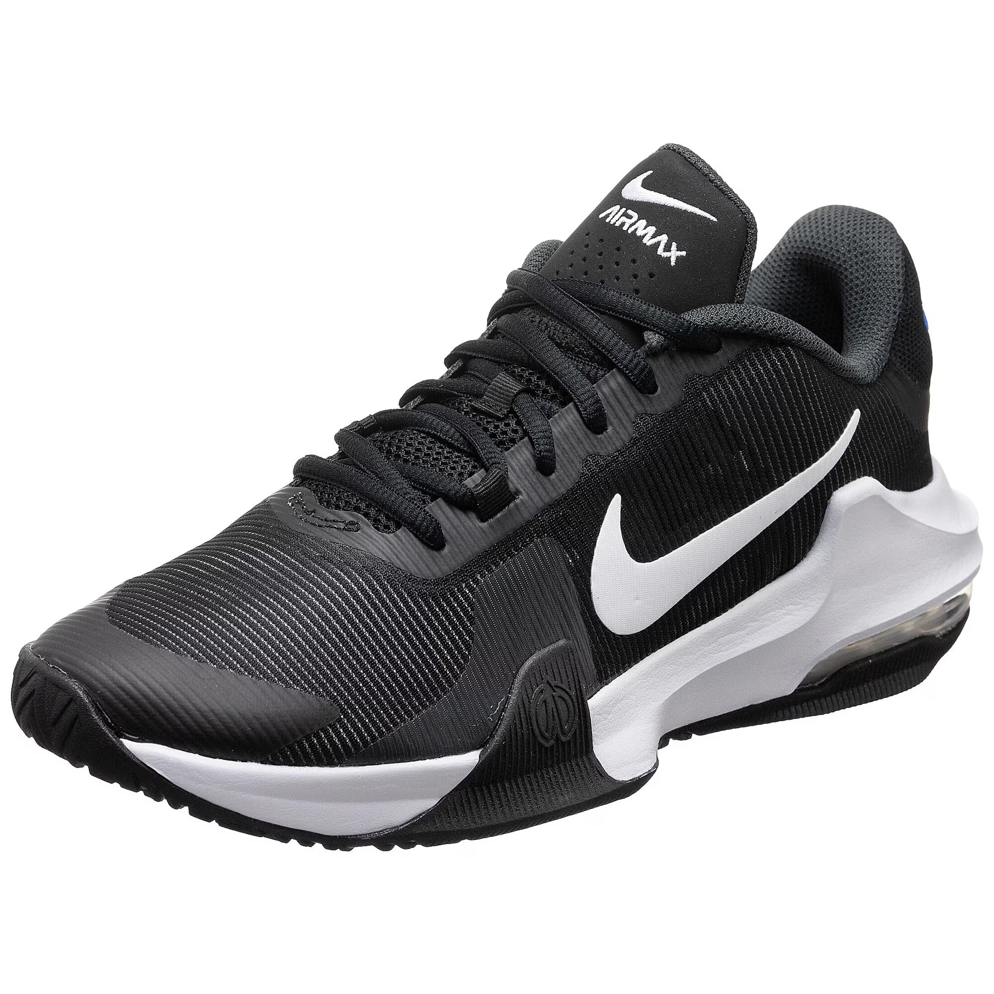 NIKE Αθλητικό παπούτσι 'Air Max Impact 4' μαύρο / λευκό - Pepit.gr