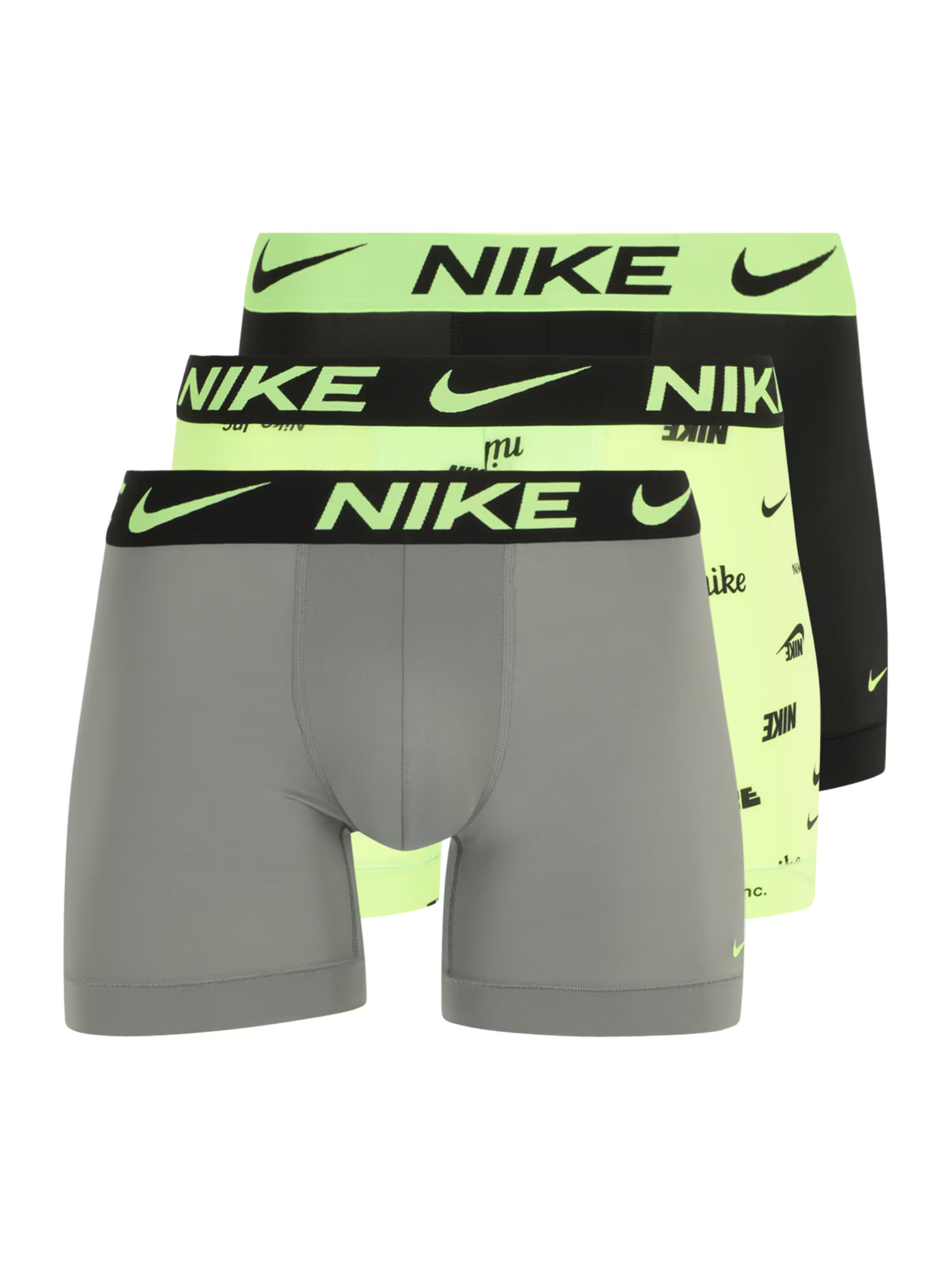 NIKE Αθλητικό σλιπ 'Essential' γκρι / πράσινο / μοσχολέμονο / μαύρο - Pepit.gr