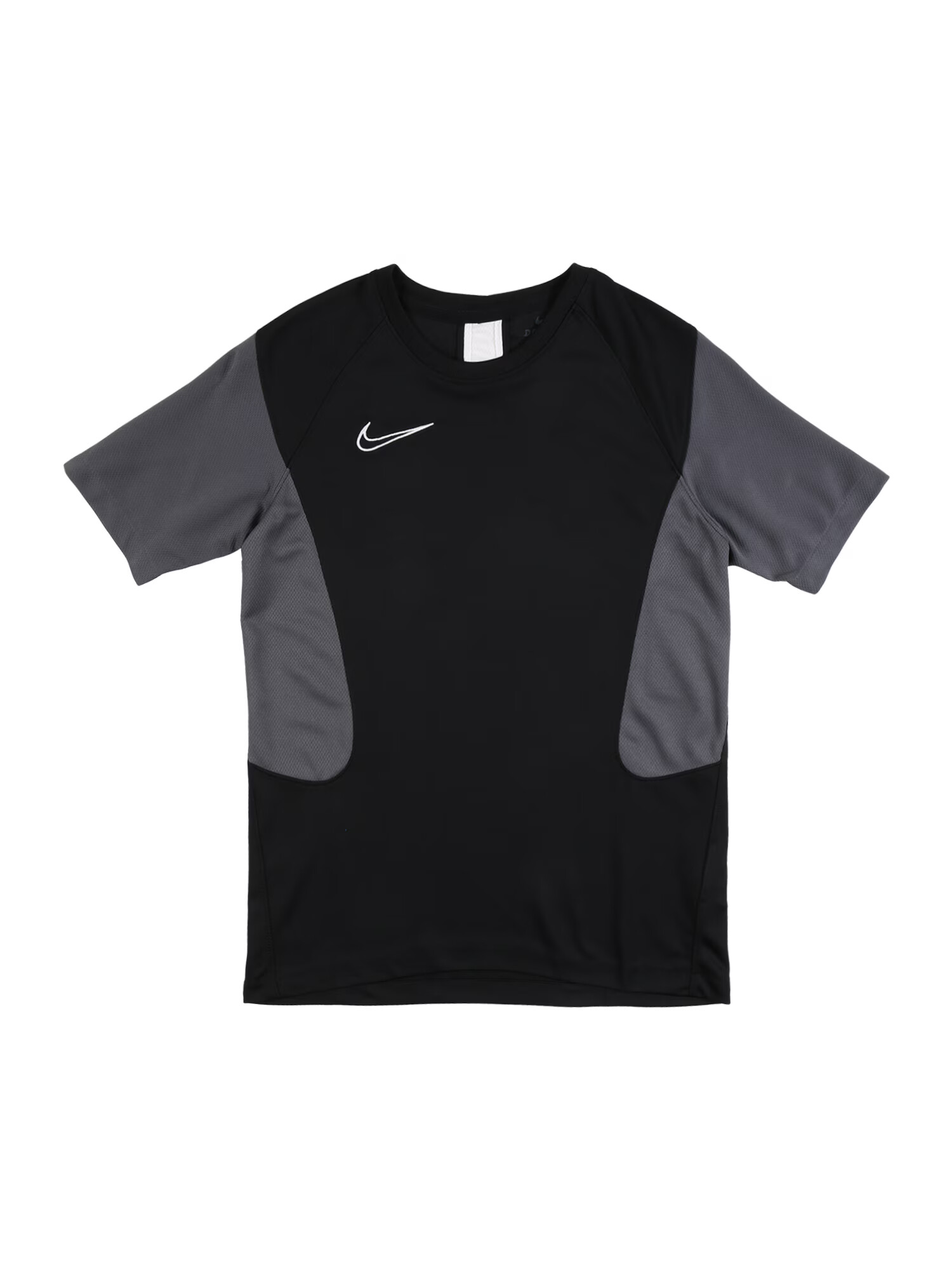 NIKE Λειτουργικό μπλουζάκι 'Academy' σκούρο γκρι / μαύρο / λευκό - Pepit.gr