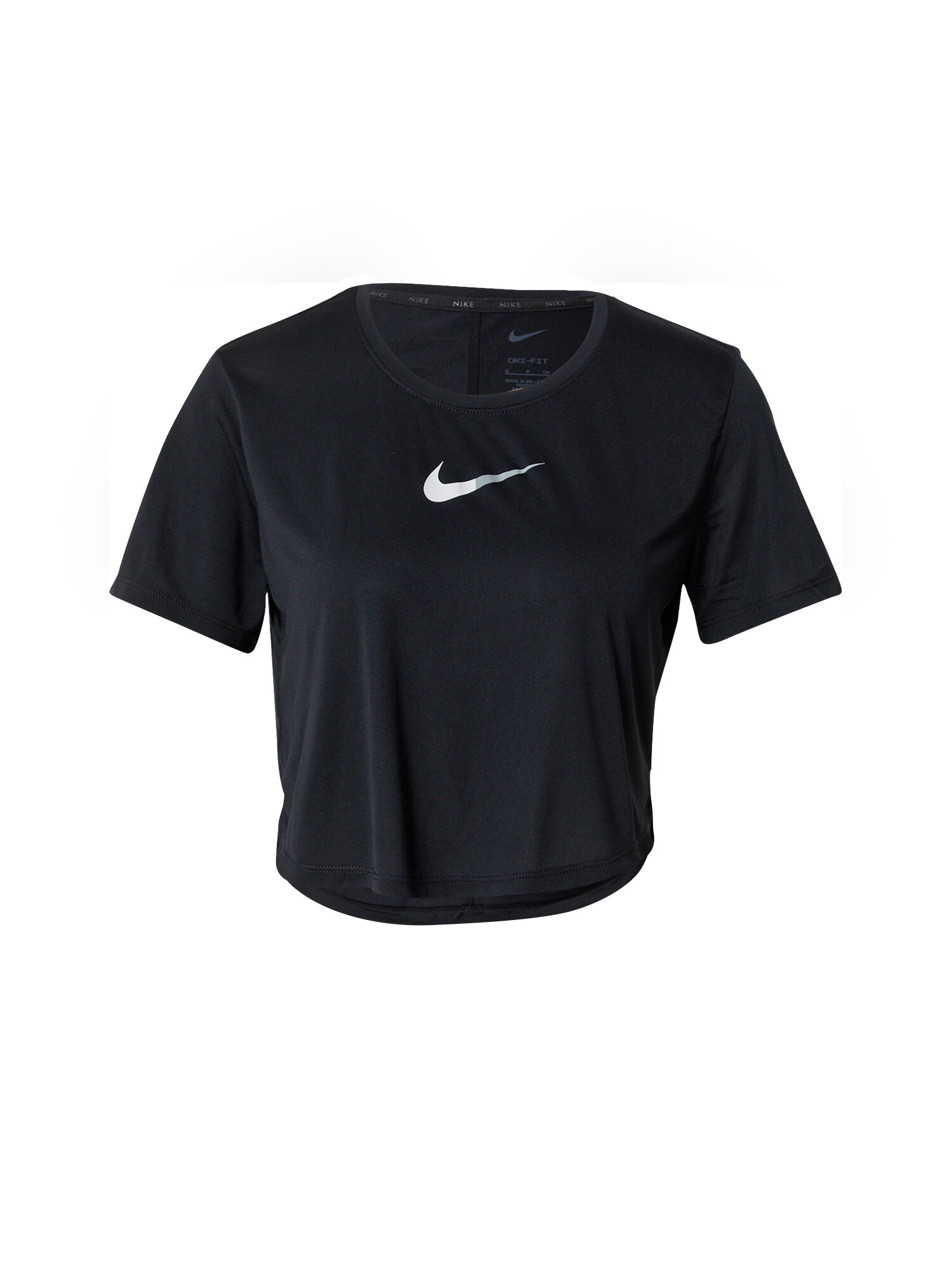 NIKE Λειτουργικό μπλουζάκι ασημόγκριζο / μαύρο / λευκό - Pepit.gr