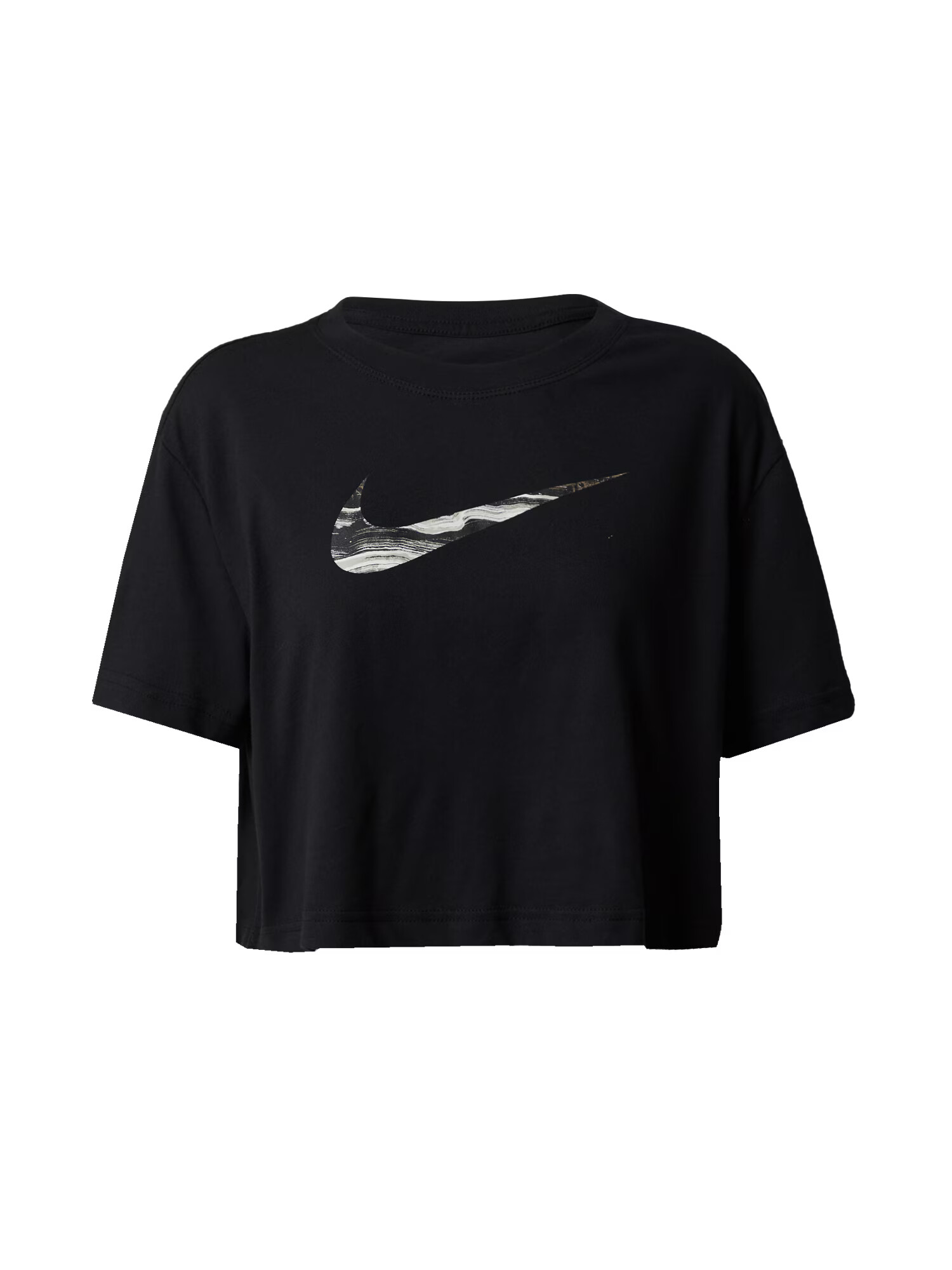 NIKE Λειτουργικό μπλουζάκι γκρι / μαύρο / λευκό - Pepit.gr