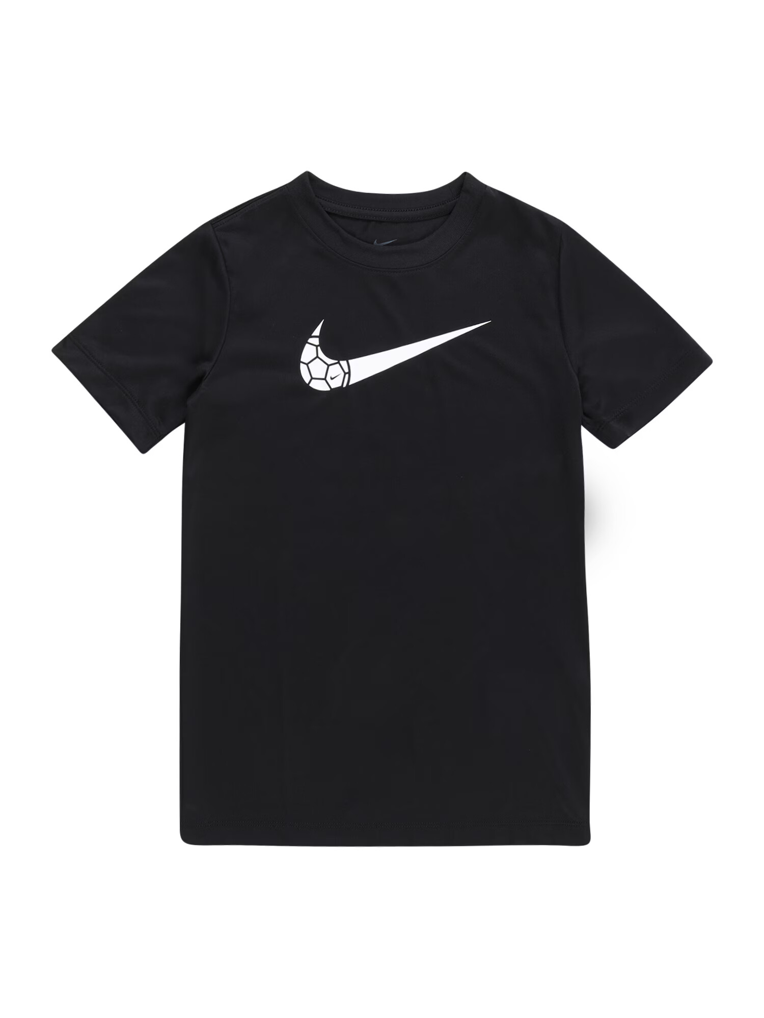 NIKE Λειτουργικό μπλουζάκι μαύρο / λευκό - Pepit.gr