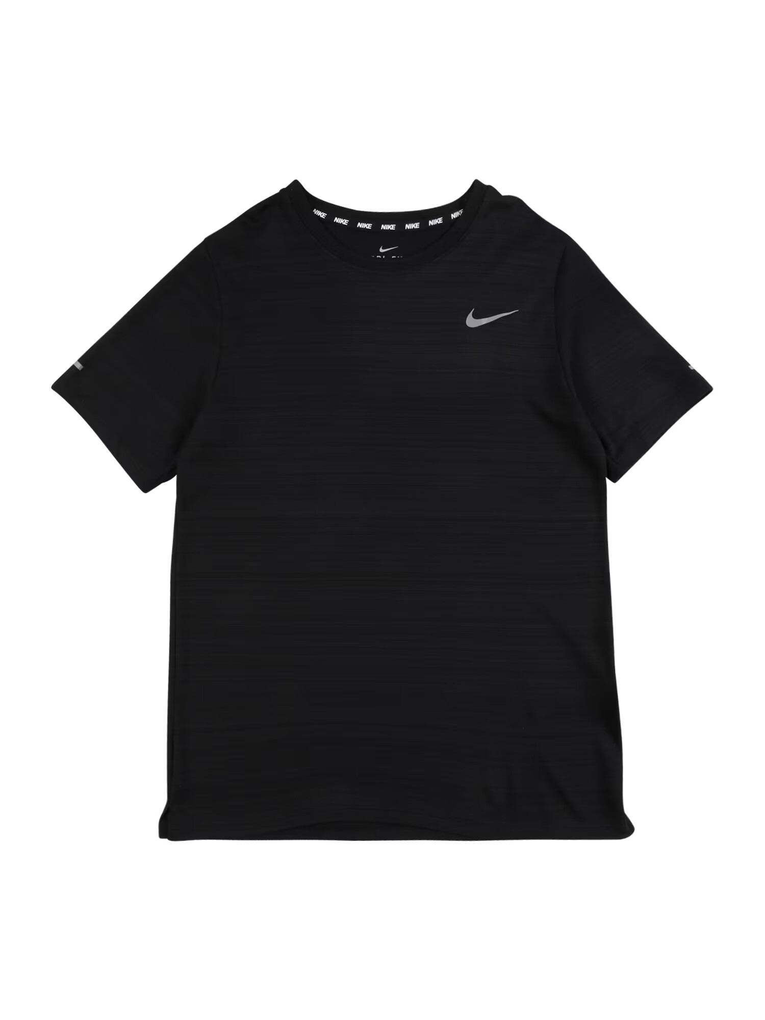 NIKE Λειτουργικό μπλουζάκι 'Miler' γκρι / μαύρο - Pepit.gr