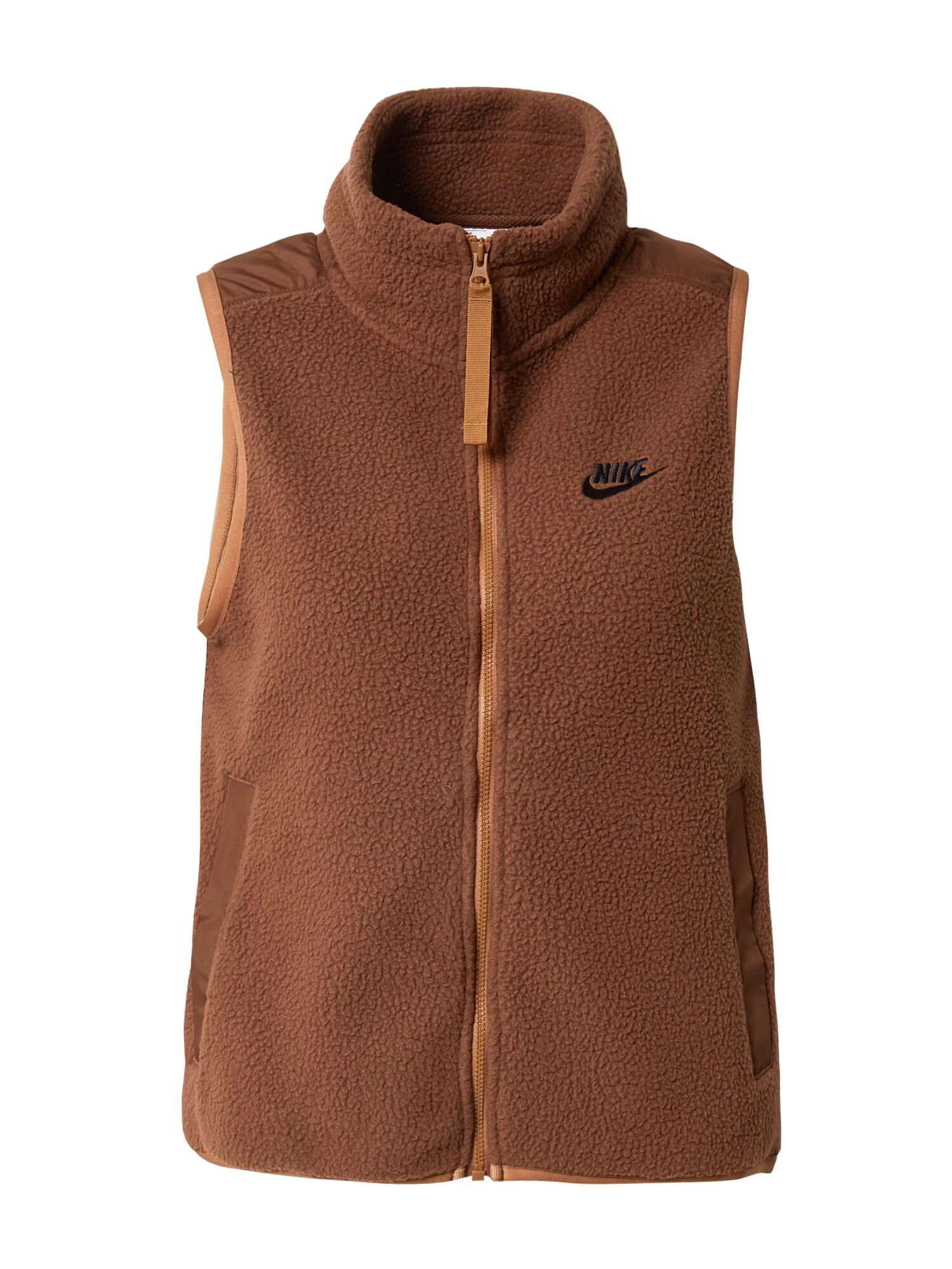 Nike Sportswear Γιλέκο καφέ / μαύρο - Pepit.gr