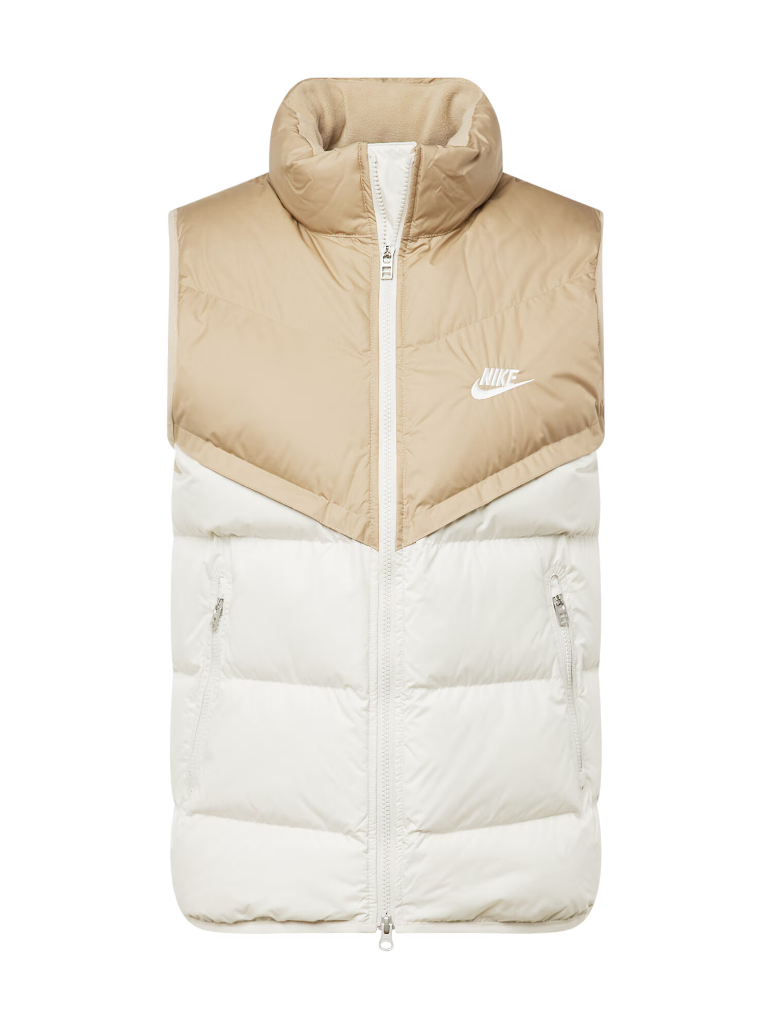 Nike Sportswear Γιλέκο χακί / offwhite - Pepit.gr