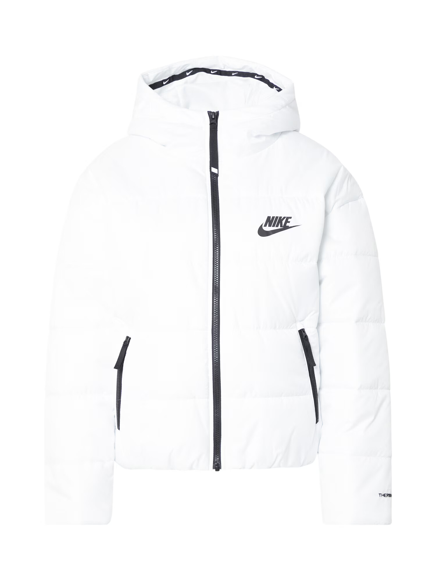 Nike Sportswear Χειμερινό μπουφάν μαύρο / λευκό - Pepit.gr