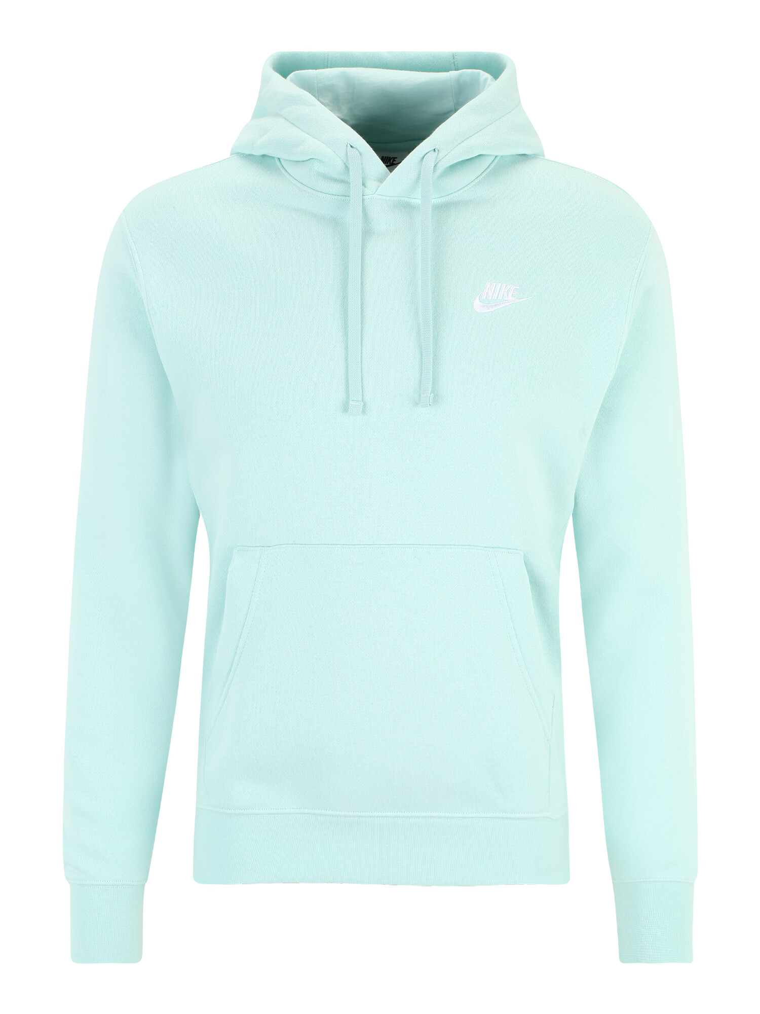 Nike Sportswear Μπλούζα φούτερ 'Club Fleece' άκουα / λευκό - Pepit.gr