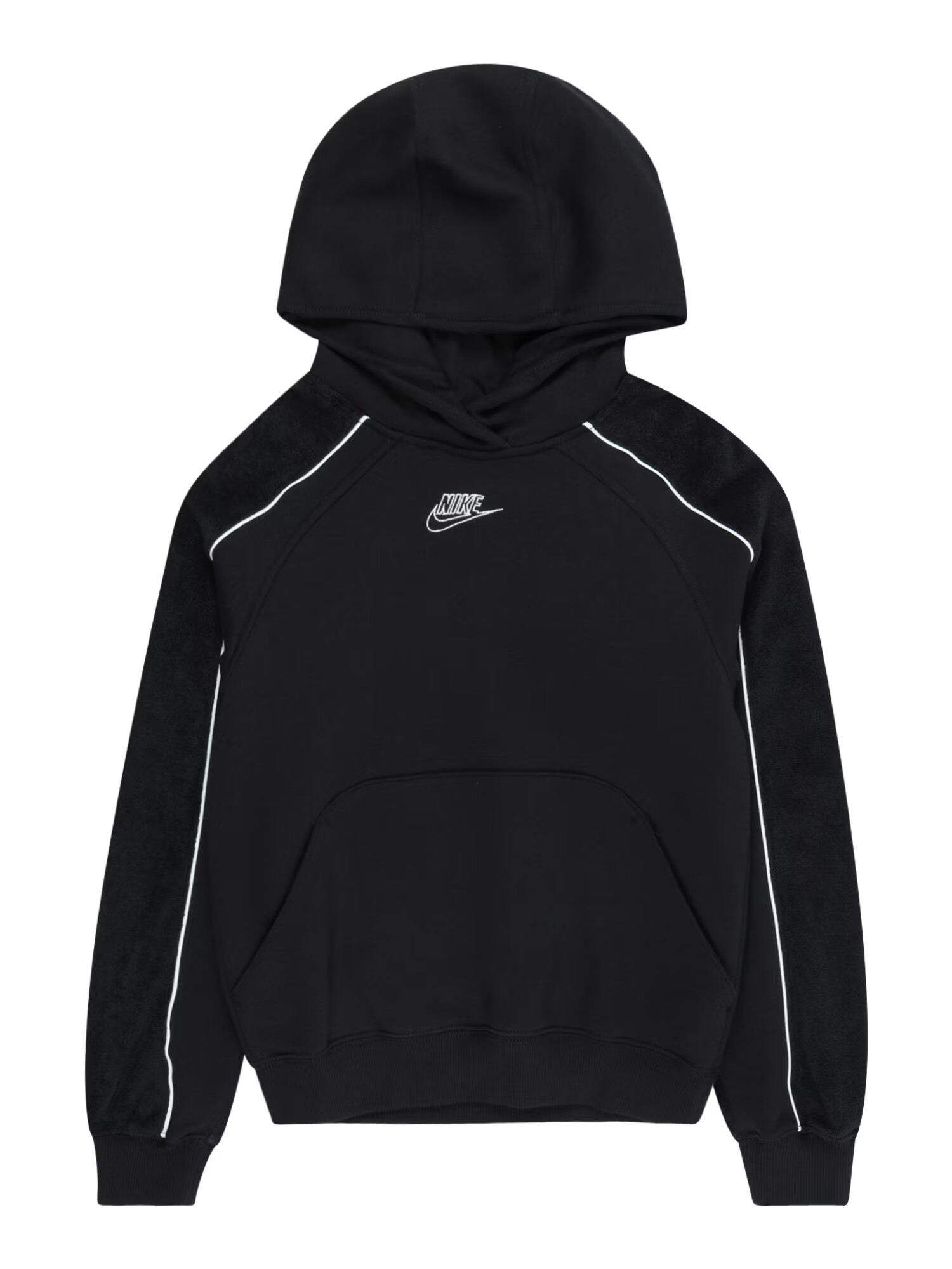 Nike Sportswear Μπλούζα φούτερ 'AMPLIFY' μαύρο / λευκό - Pepit.gr