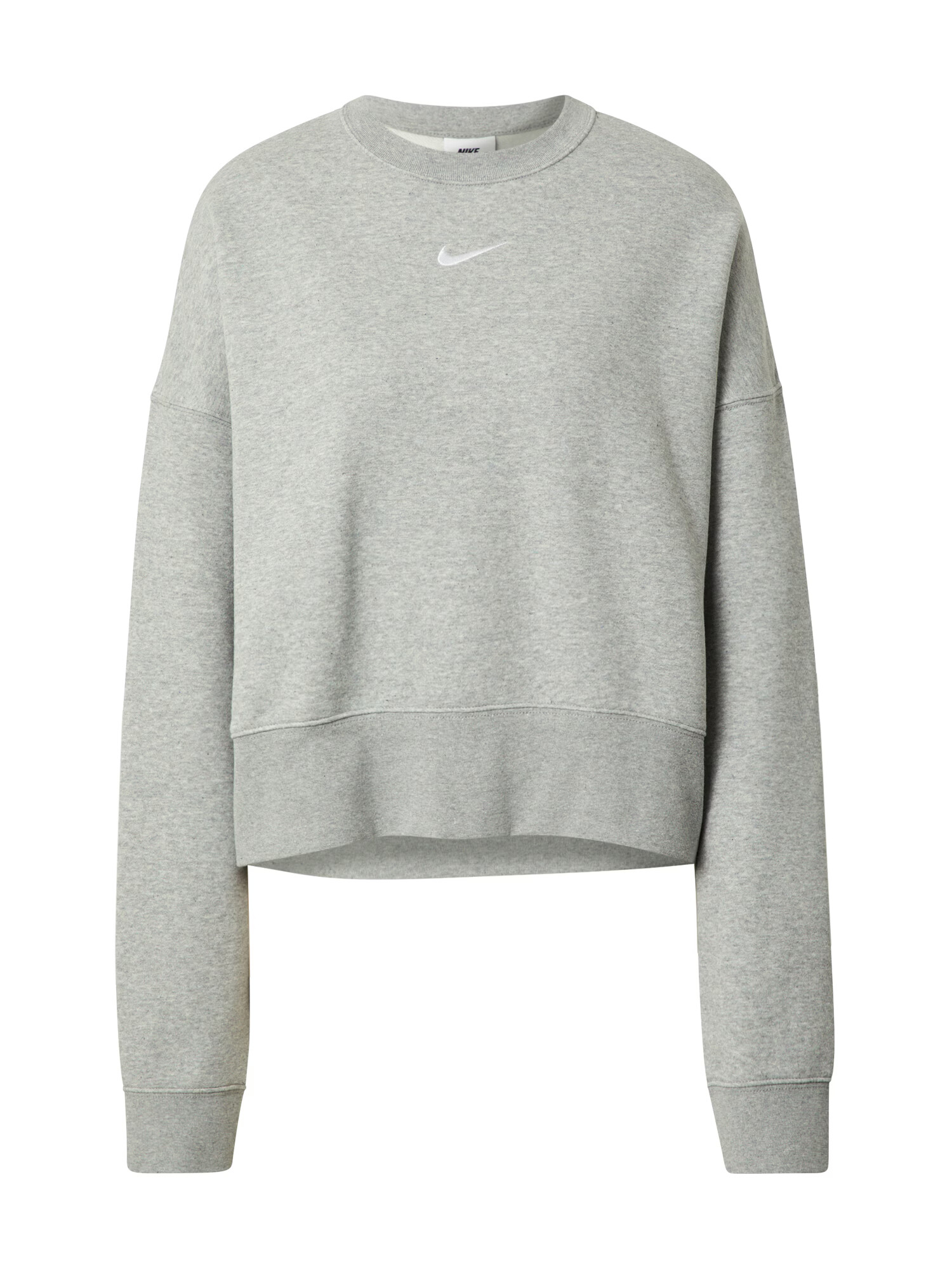 Nike Sportswear Μπλούζα φούτερ ανοικτό γκρι / λευκό - Pepit.gr