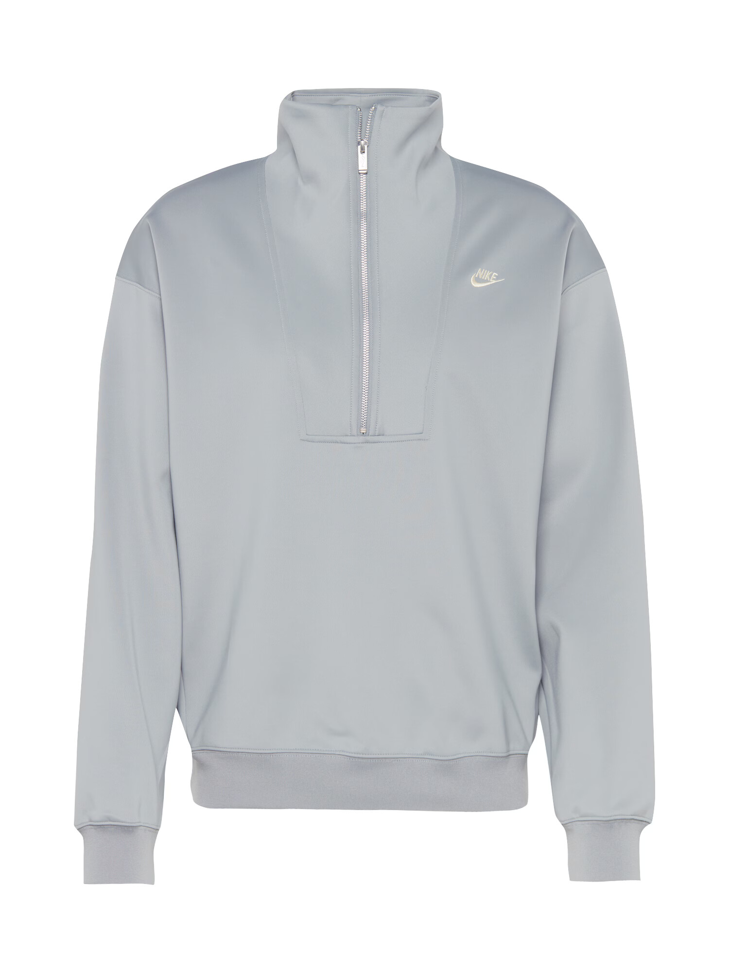 Nike Sportswear Μπλούζα φούτερ ανοικτό γκρι / λευκό - Pepit.gr