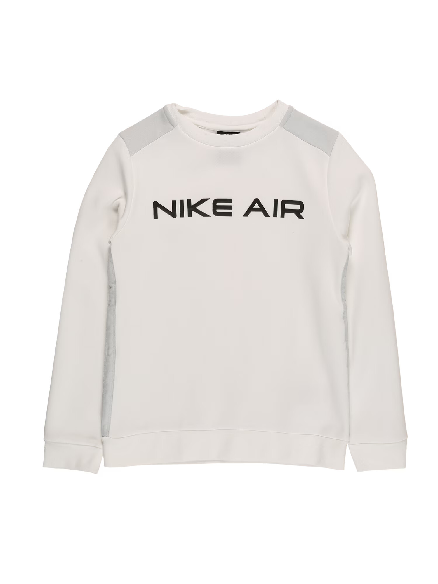 Nike Sportswear Μπλούζα φούτερ ανοικτό γκρι / μαύρο / offwhite - Pepit.gr