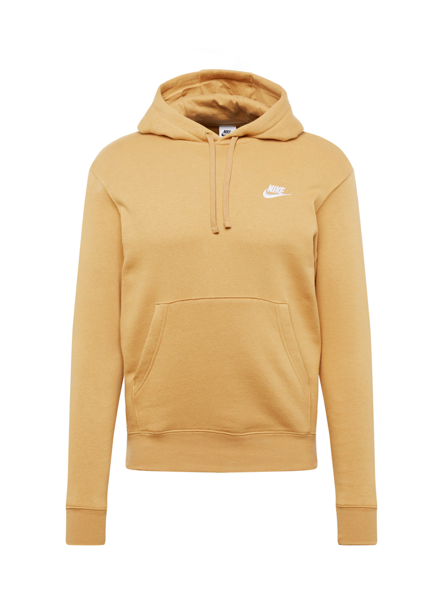 Nike Sportswear Μπλούζα φούτερ 'Club Fleece' κίτρινο / λευκό - Pepit.gr