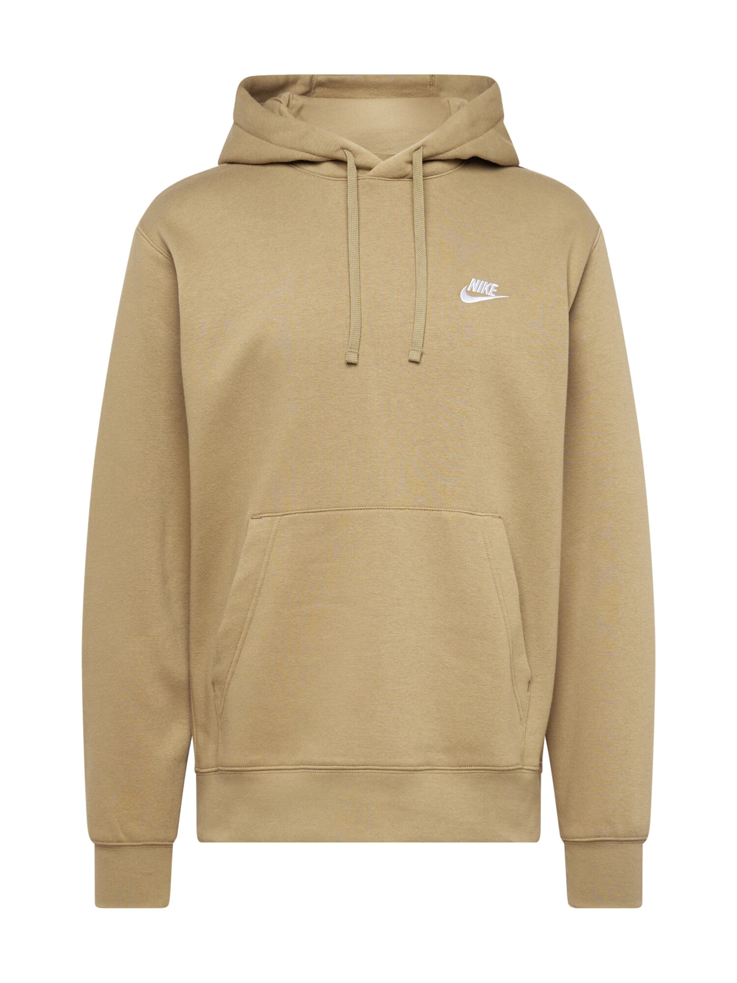 Nike Sportswear Μπλούζα φούτερ 'Club Fleece' λαδί / λευκό - Pepit.gr