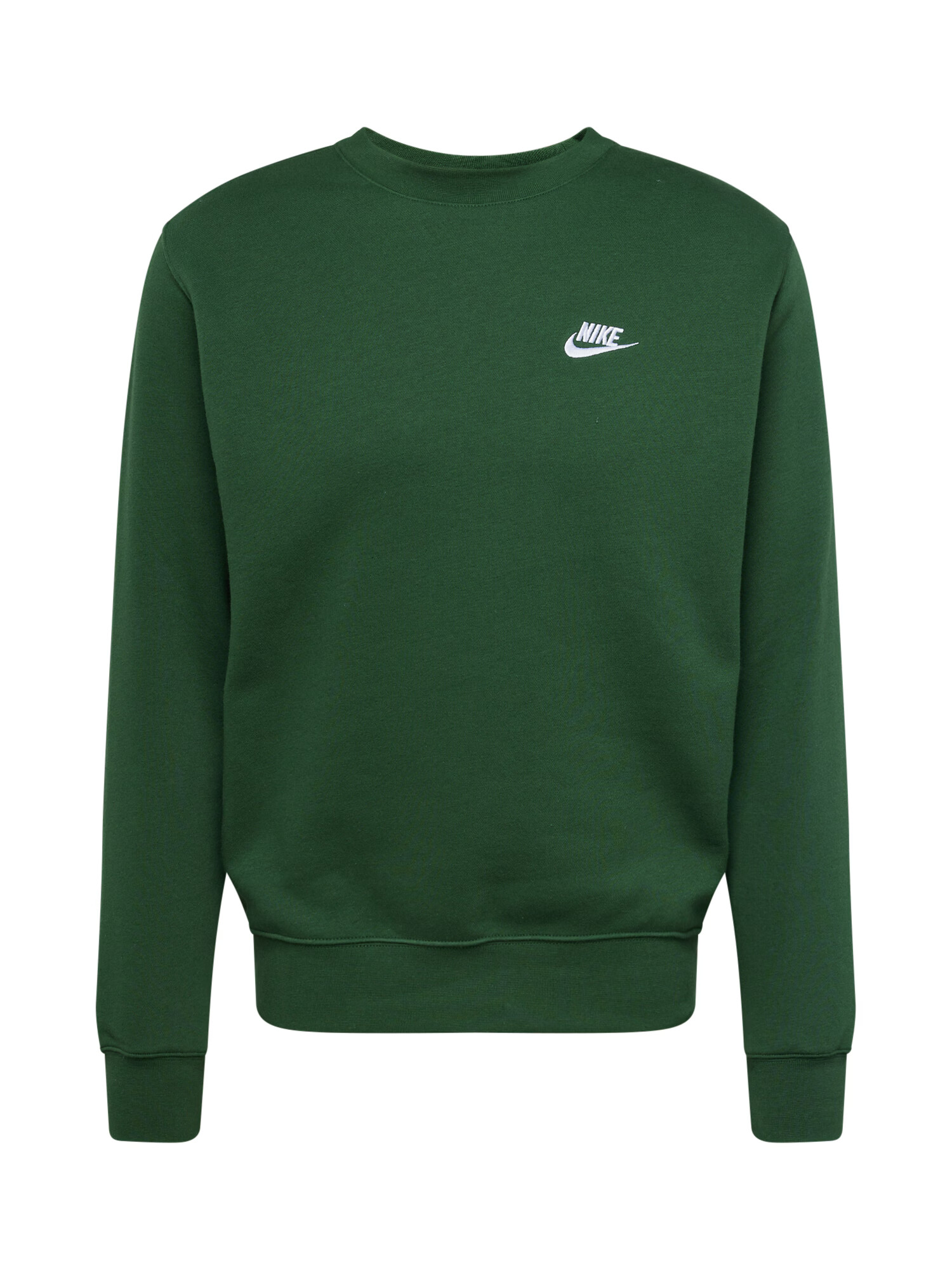 Nike Sportswear Μπλούζα φούτερ 'Club Fleece' πράσινο / λευκό - Pepit.gr