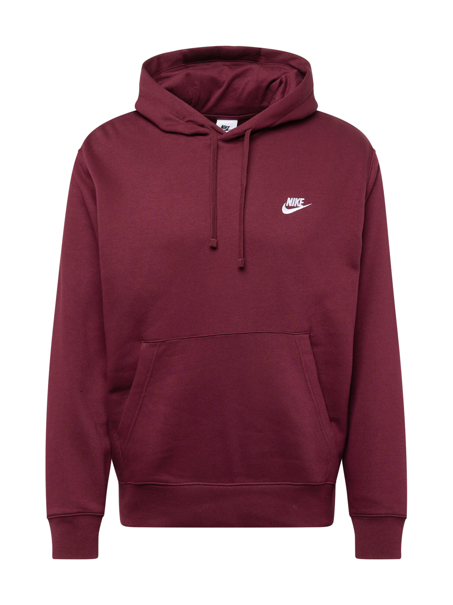 Nike Sportswear Μπλούζα φούτερ 'Club Fleece' σοκολατί / offwhite - Pepit.gr