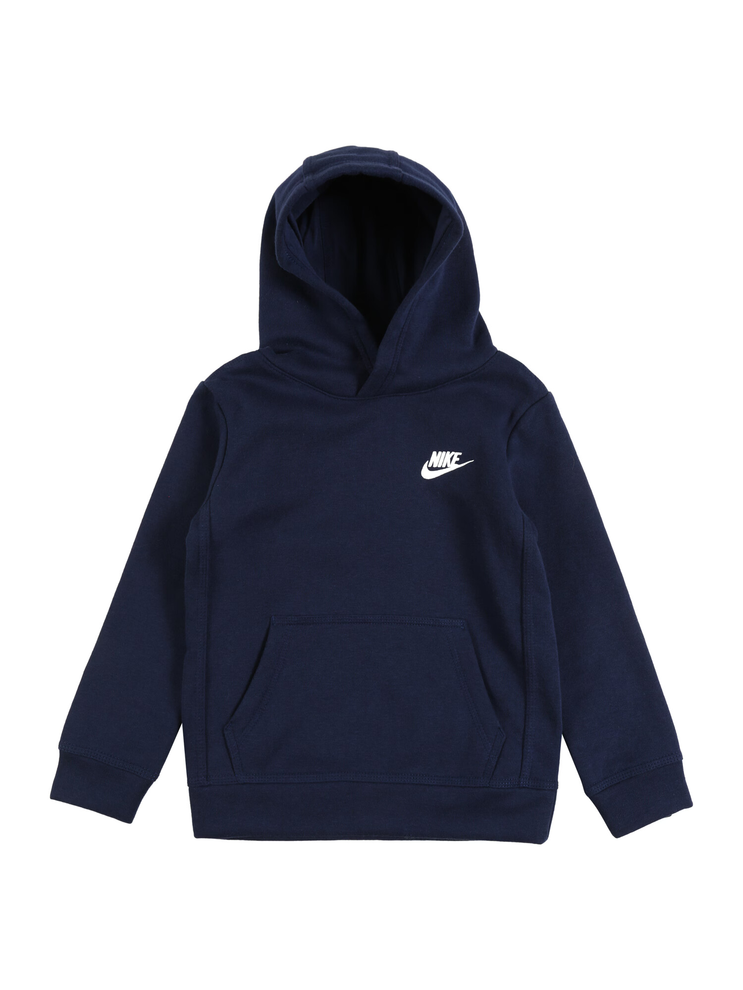 Nike Sportswear Μπλούζα φούτερ 'Club' μπλε μαρέν / λευκό - Pepit.gr