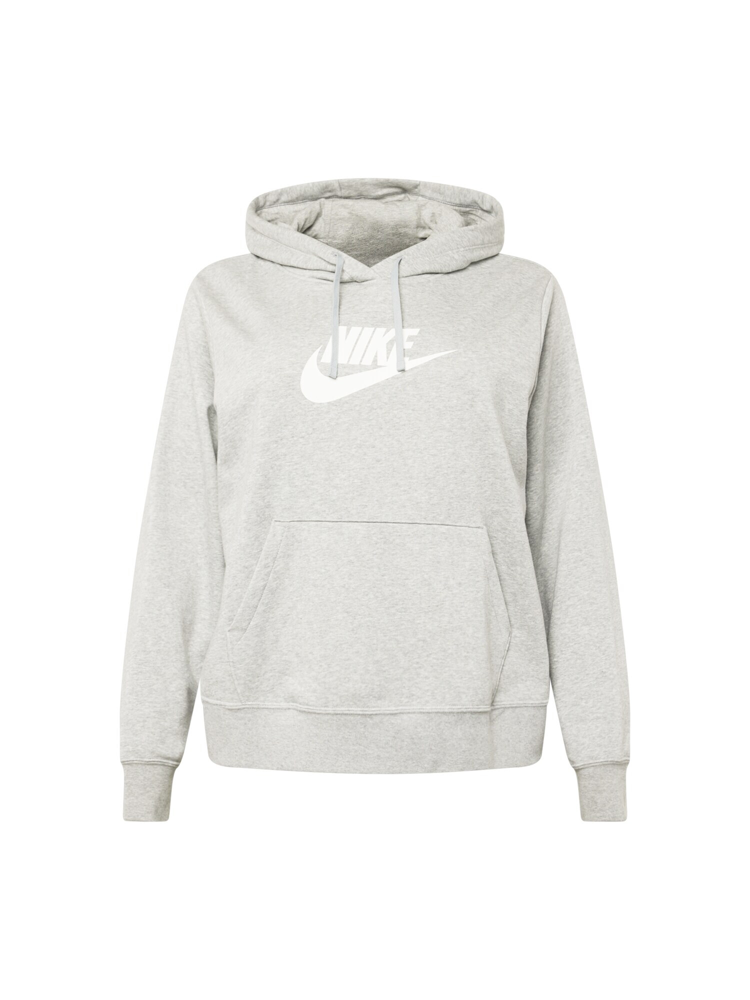 Nike Sportswear Αθλητική μπλούζα φούτερ γκρι / λευκό - Pepit.gr