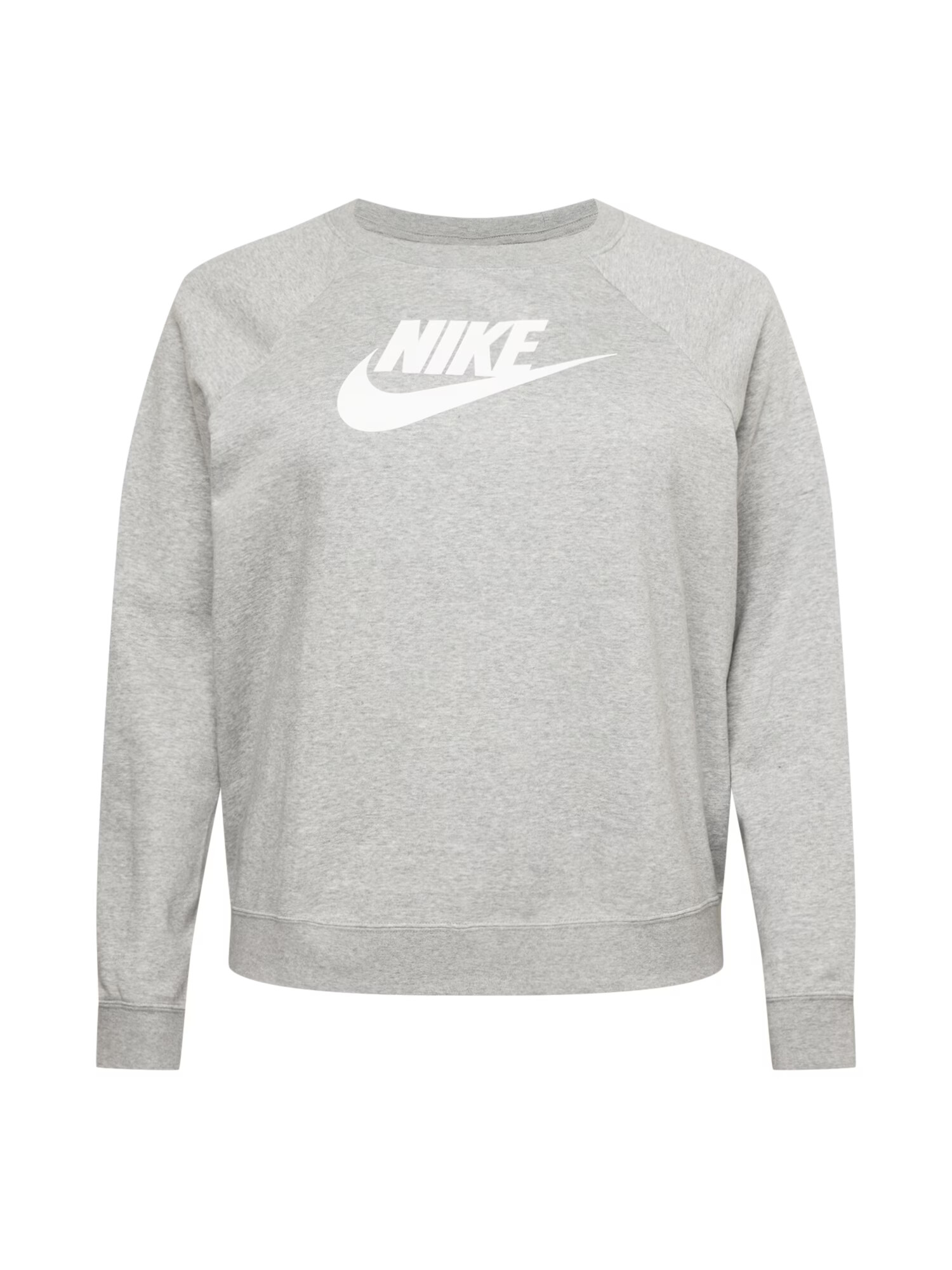 Nike Sportswear Μπλούζα φούτερ γκρι μελανζέ / λευκό - Pepit.gr