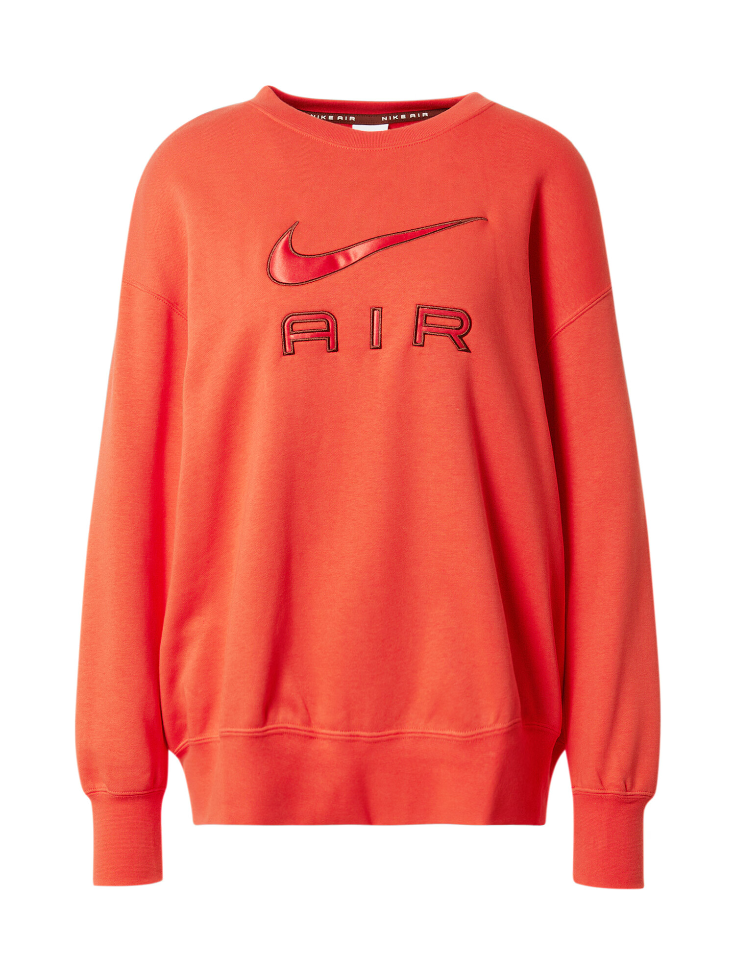 Nike Sportswear Μπλούζα φούτερ καφέ / ανοικτό κόκκινο - Pepit.gr