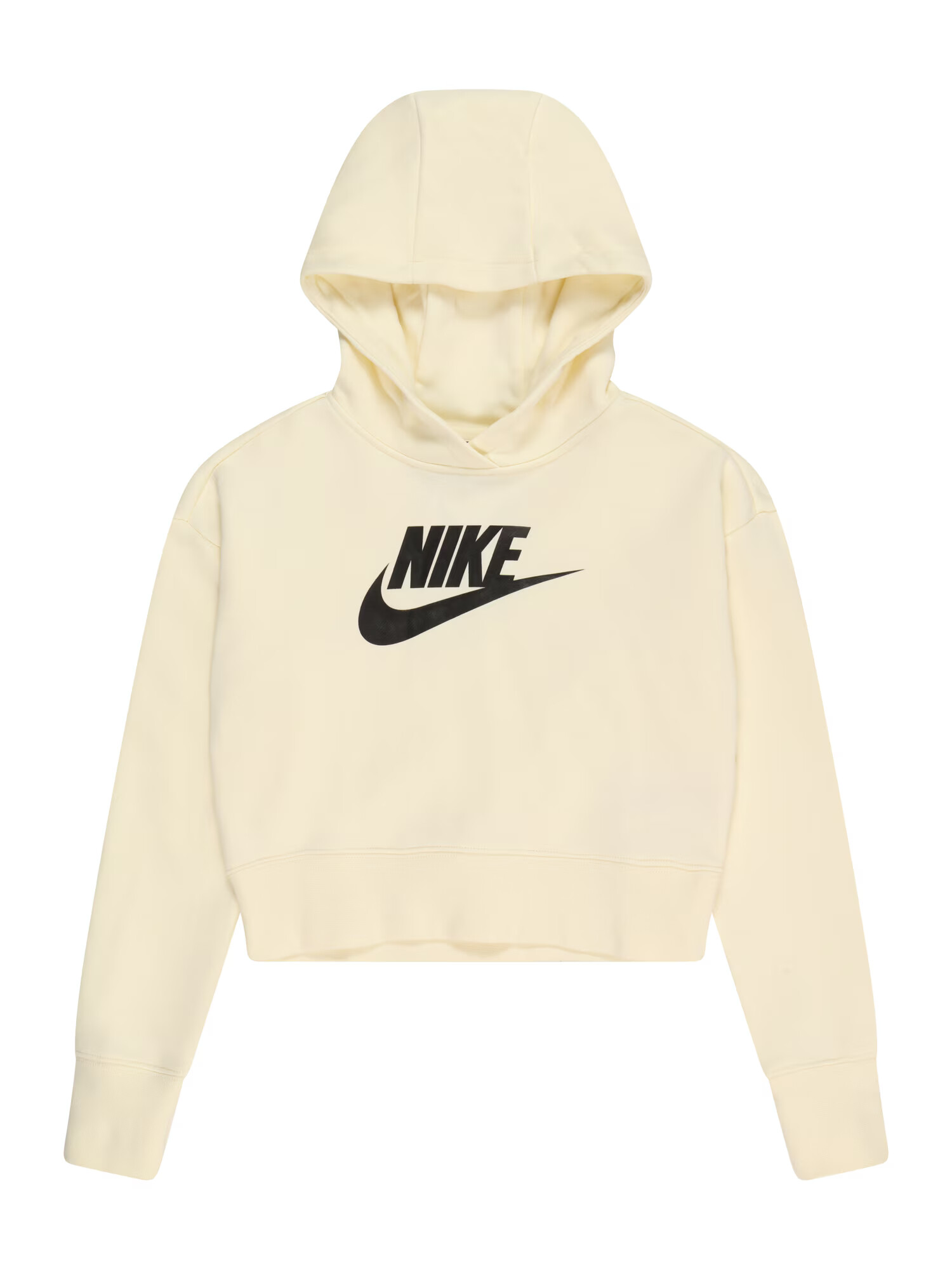 Nike Sportswear Μπλούζα φούτερ κίτρινο παστέλ / μαύρο - Pepit.gr